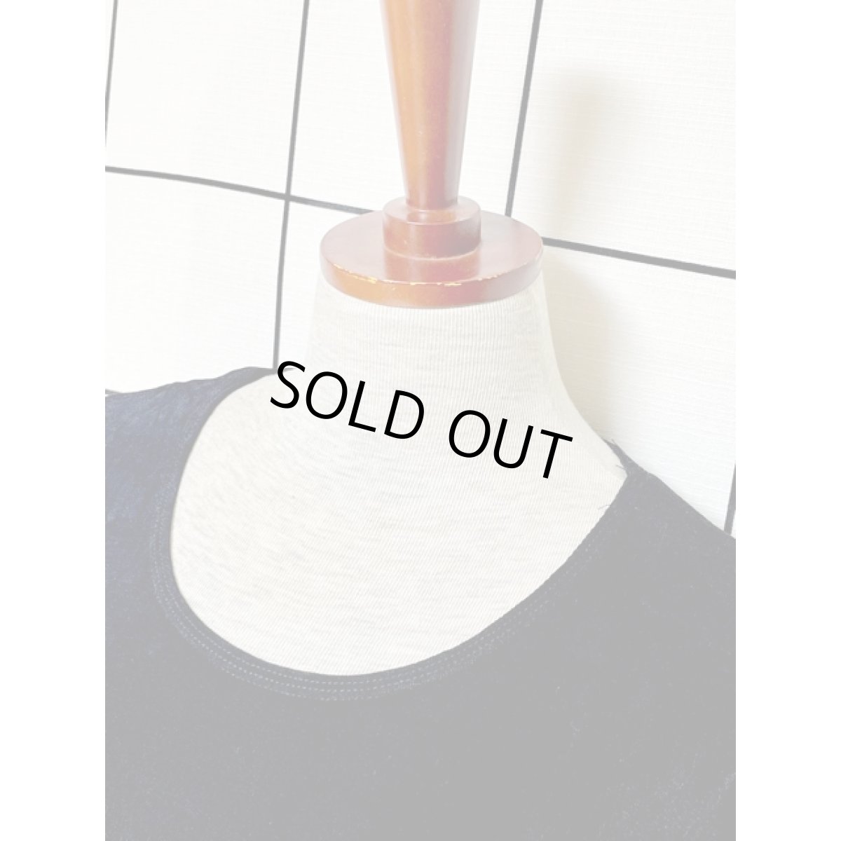 画像4: チェック切り替え ペイズリー ウエストゴム アメリカ古着 長袖 レトロ ヴィンテージワンピース (4)