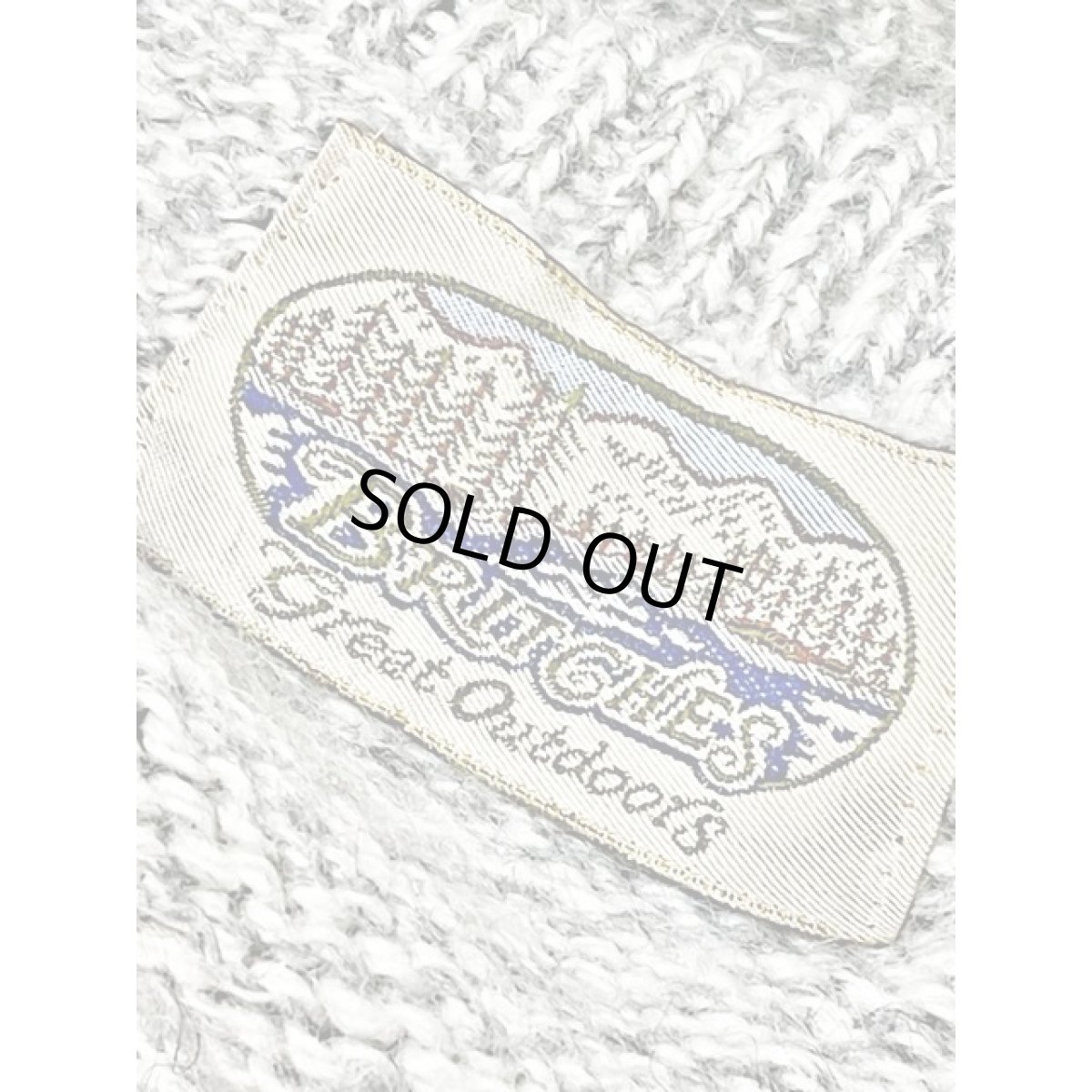 画像10: ボーダー Vネック プルオーバー グレー オフホワイト ピンク アメリカ古着 ヴィンテージ ニットセーター (10)