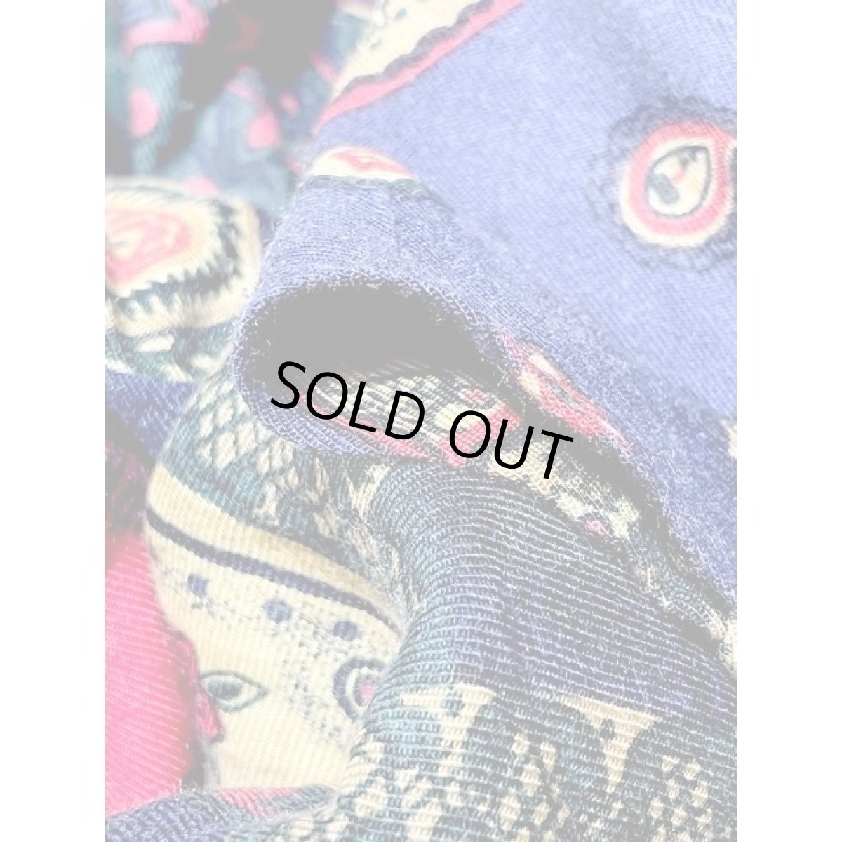 画像12: 馬柄 チェック柄 カラフル ウエストゴム レトロ アメリカ古着 ヴィンテージロングスカート (12)