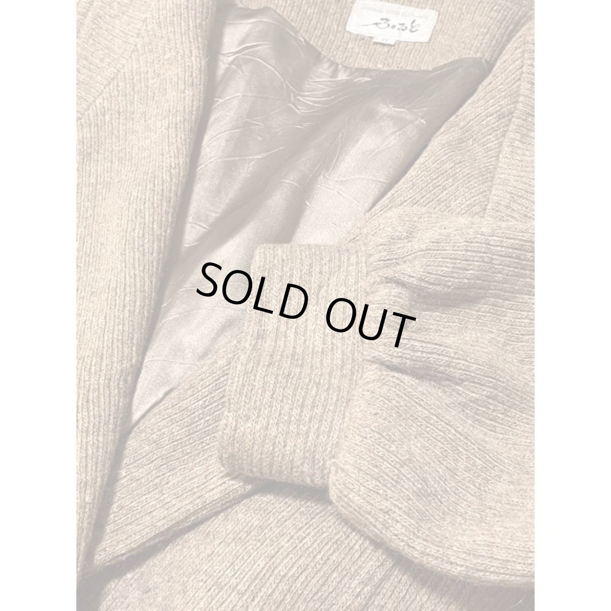 画像10: レザー装飾 マーブルボタン 70's 80's 国産古着 昭和レトロ ジャケットコート (10)