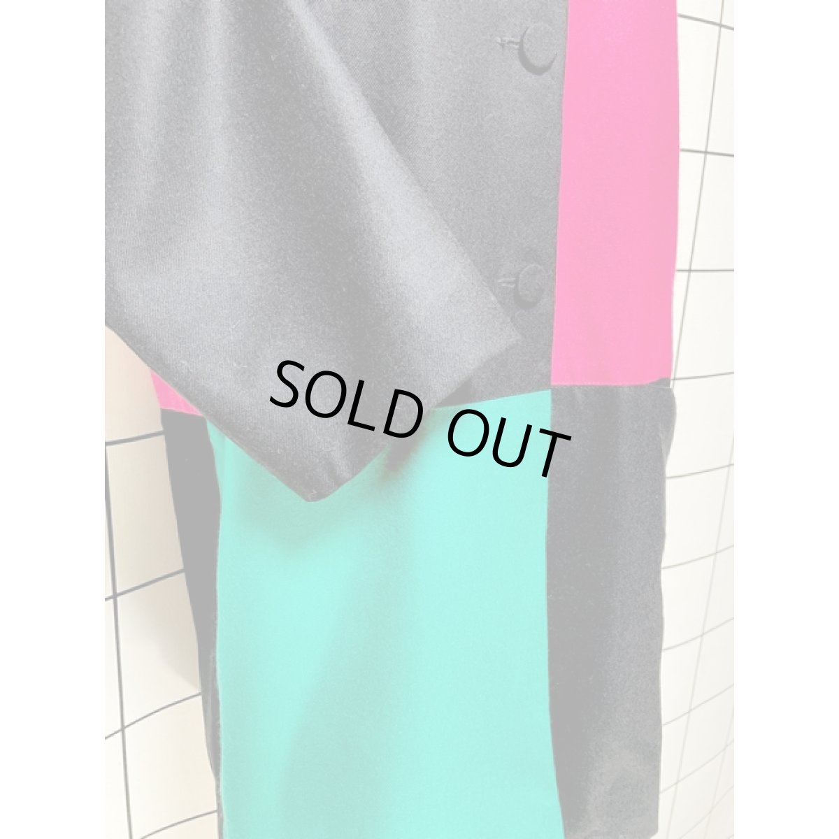 画像7: CANADA製 ノスタルジック ハイネック  レトロ 古着 ライトアウター ヴィンテージ 薄手コート (7)