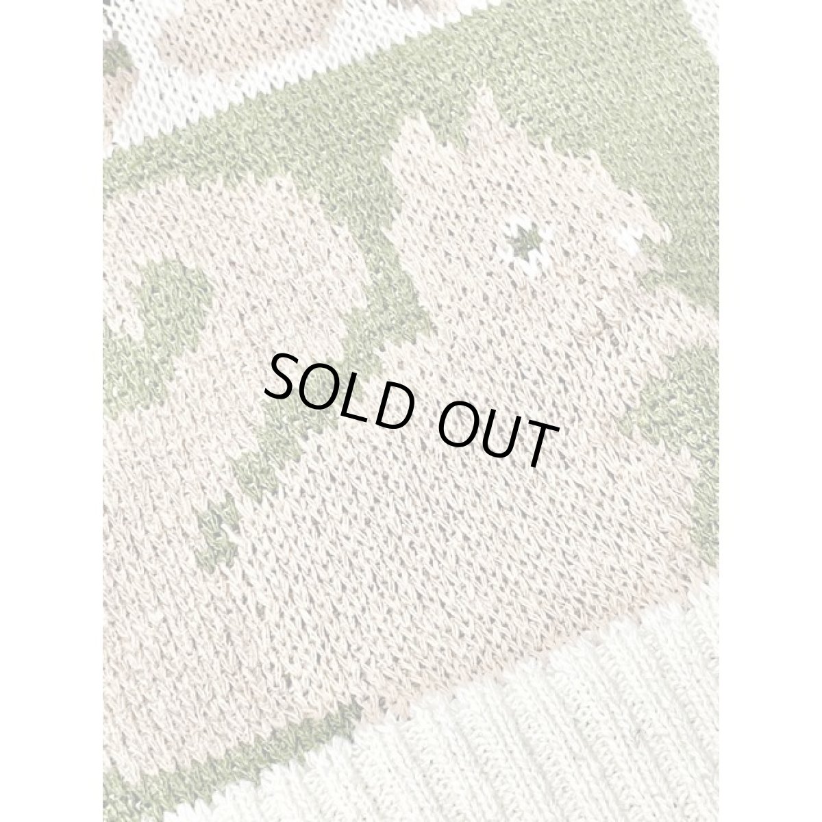 画像11: アニマル模様編み クマ リス フクロウ プルオーバー アメリカ古着 ニットセーター (11)