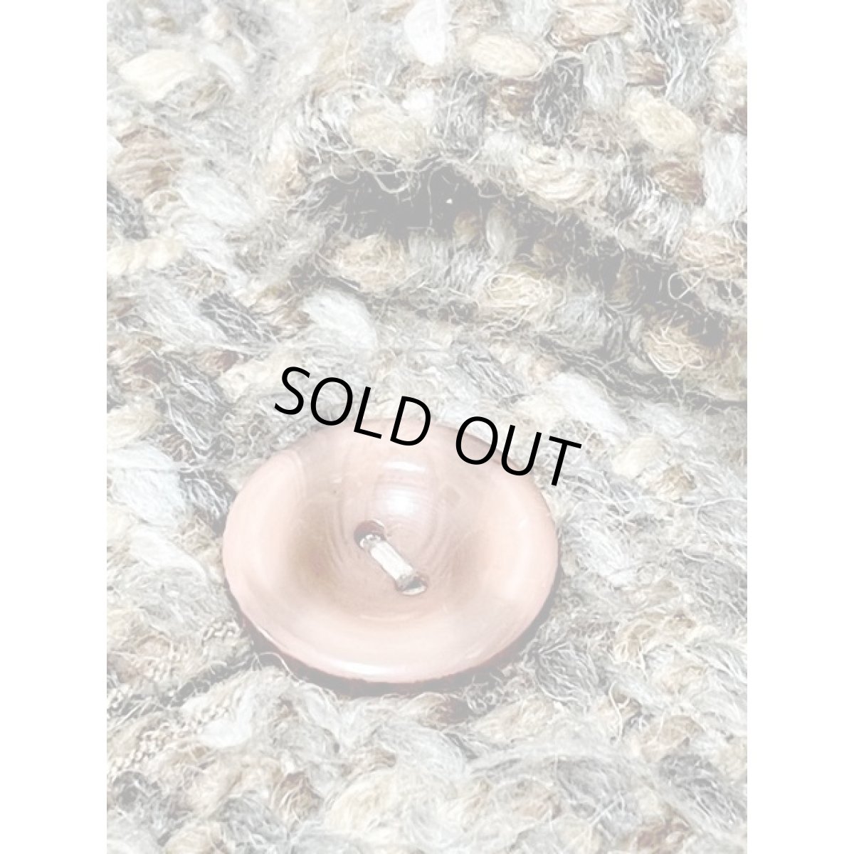 画像12: ツイード ハイネック ヨーロッパ古着 ヴィンテージコート (12)