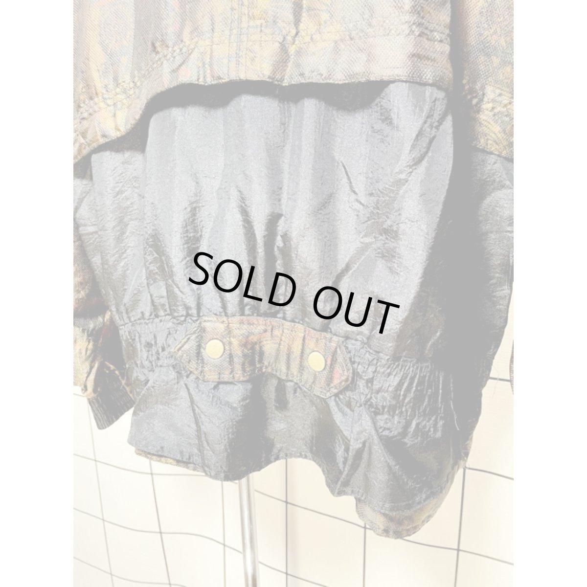 画像4: ハイネック オーバーサイズ ジップアップ アメリカ古着 ジャンパー ヴィンテージブルゾンジャケット (4)