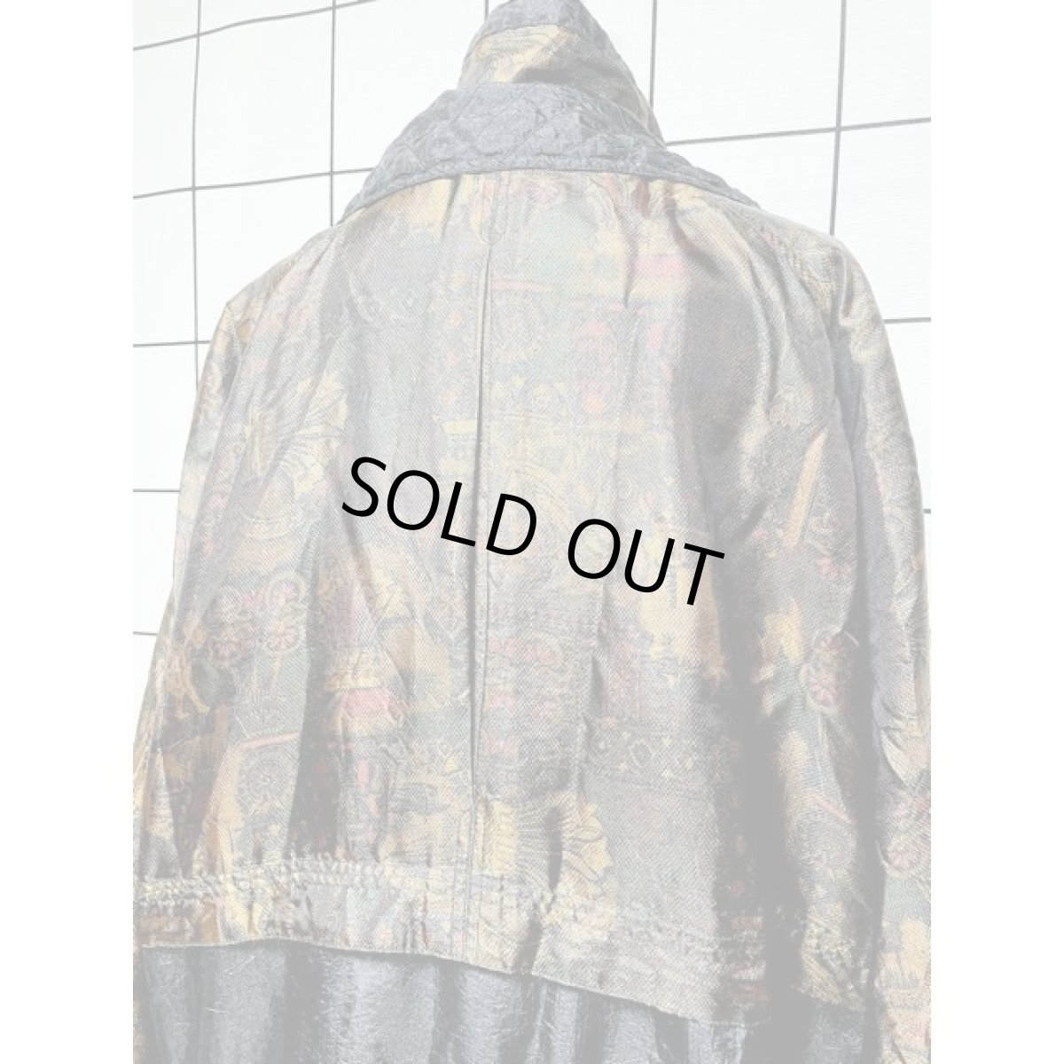 画像3: ハイネック オーバーサイズ ジップアップ アメリカ古着 ジャンパー ヴィンテージブルゾンジャケット (3)