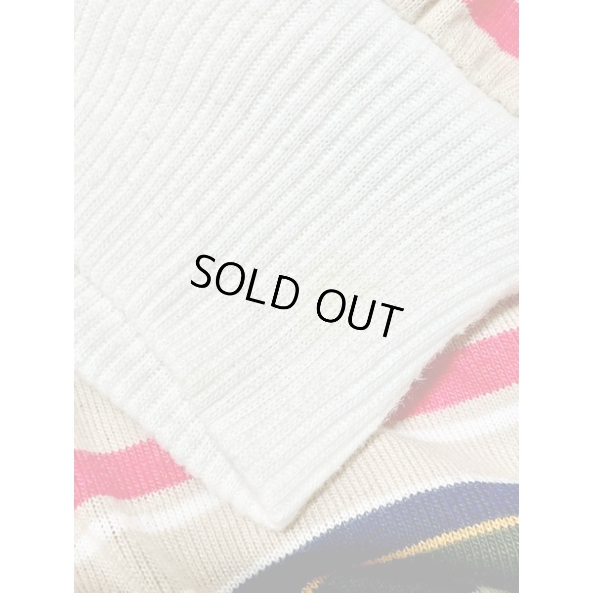 画像14: ボーダー プルオーバー レトロ アメリカ古着 シャツ ヴィンテージトップス (14)