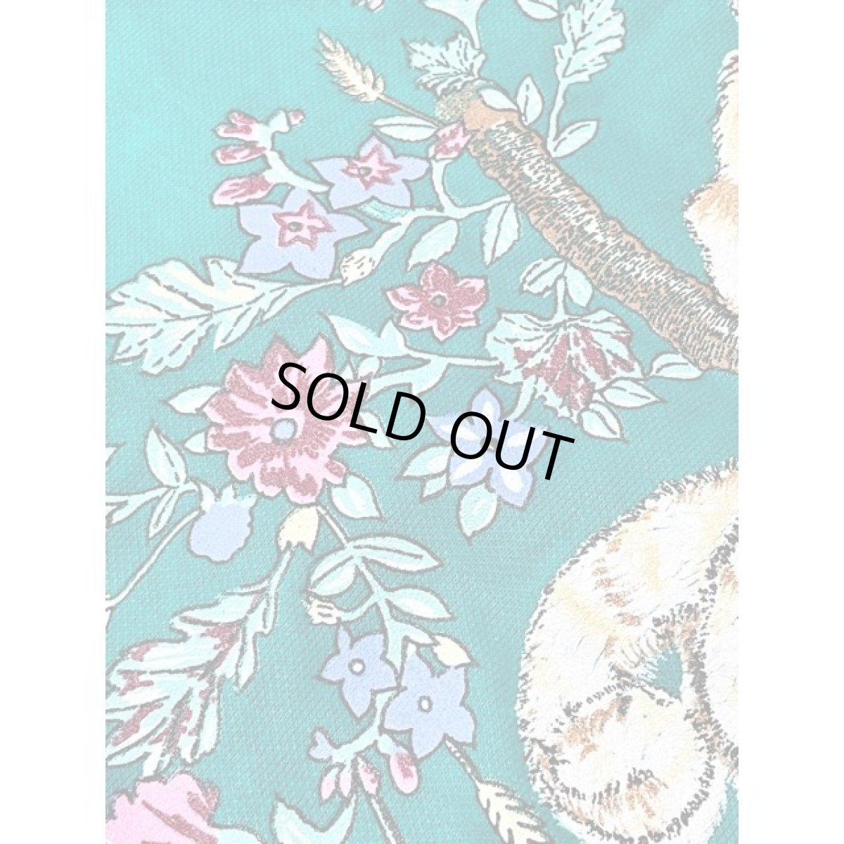 画像12: ネコ 猫 タートルネック  グリーン レトロ アメリカ古着 ヴィンテージスウェット (12)