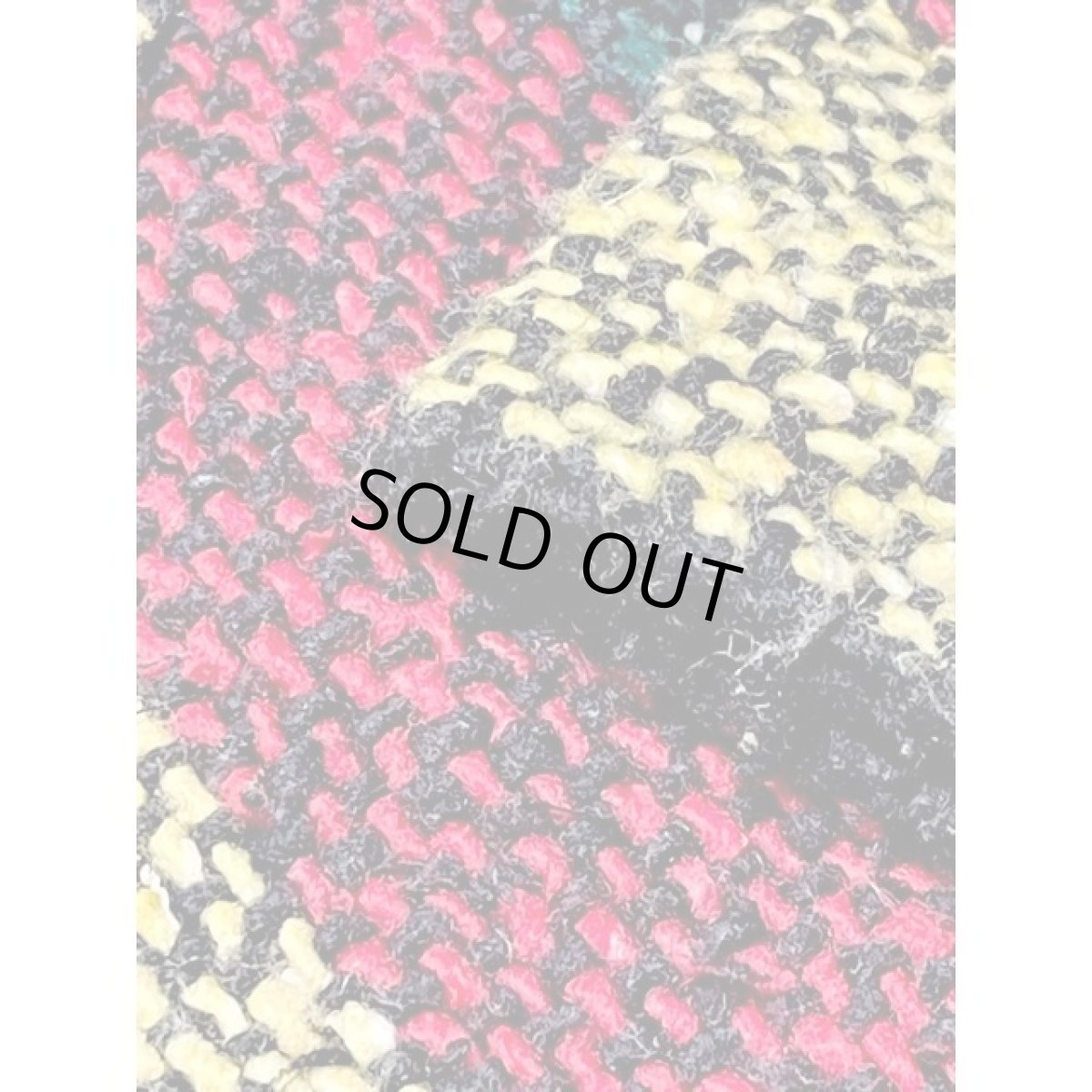 画像9: メキシカンパーカー フード付 ストライプ レトロ 古着 Mexico ヴィンテージ (9)