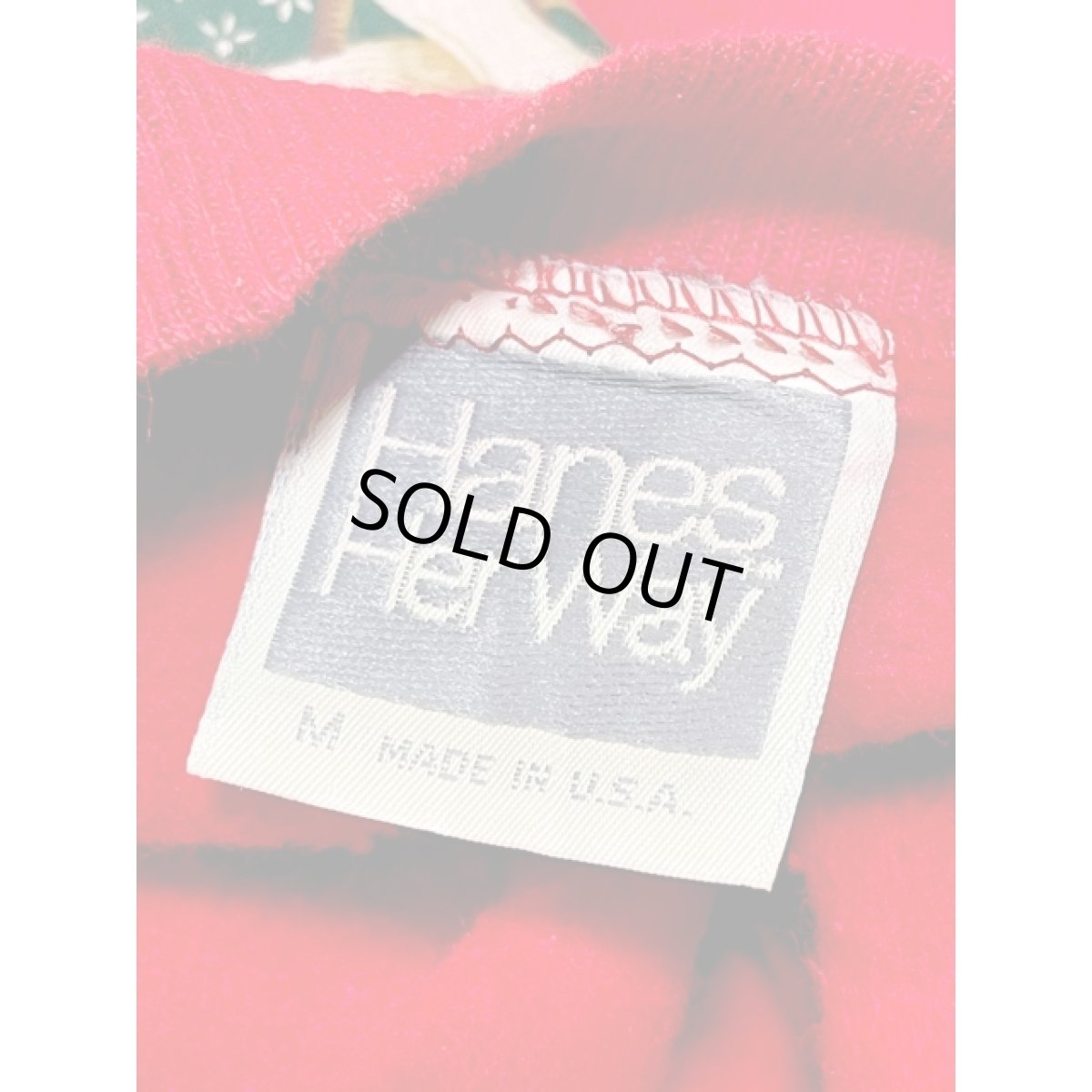 画像15: ダック リボン 90ｓ レッド レトロ アメリカ古着 ヴィンテージスウェット (15)