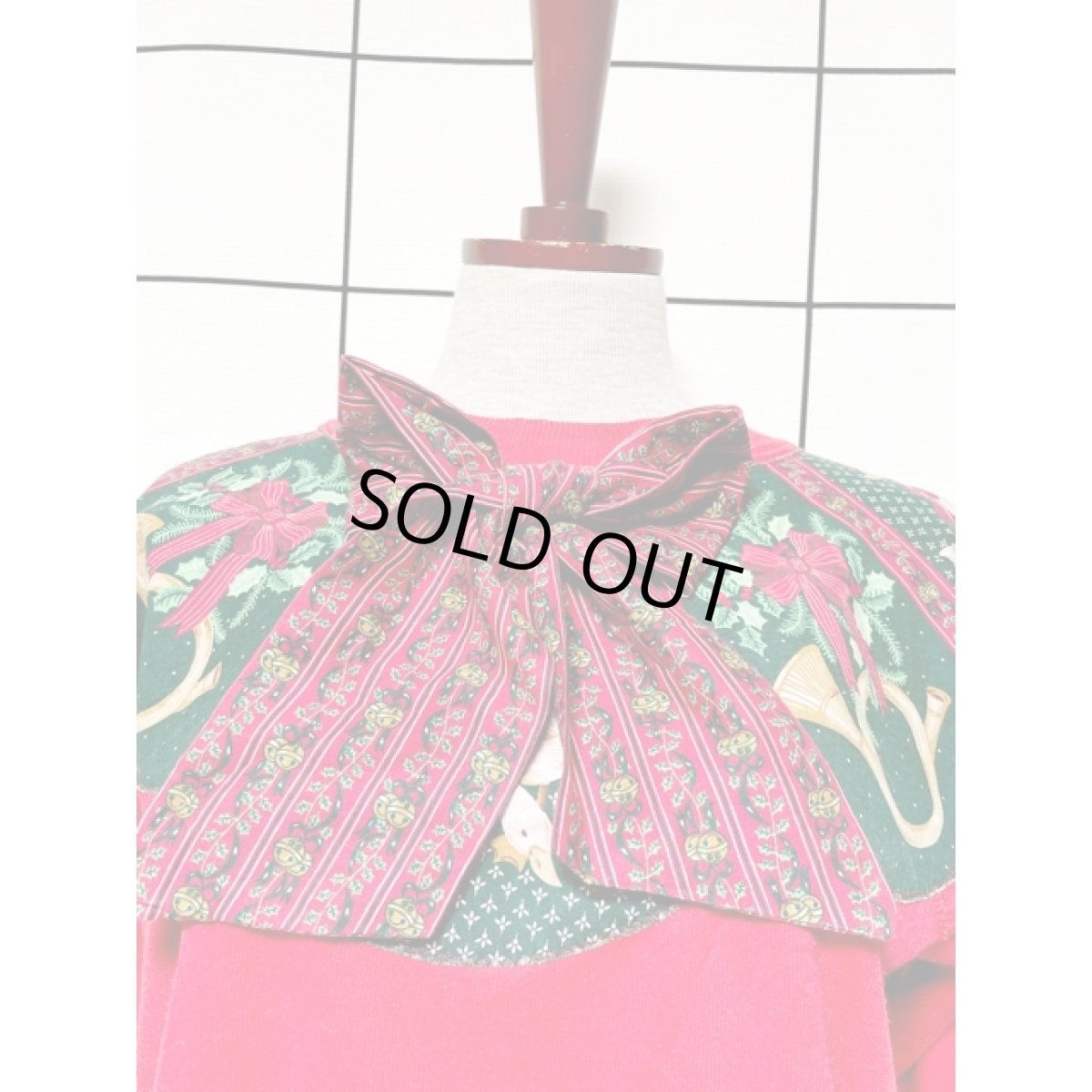 画像8: ダック リボン 90ｓ レッド レトロ アメリカ古着 ヴィンテージスウェット (8)