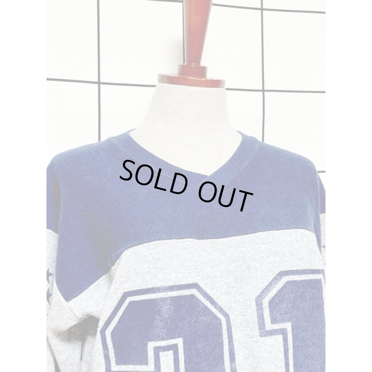 画像5: ナンバープリント スター レトロ アメリカ古着 ヴィンテージスウェット (5)