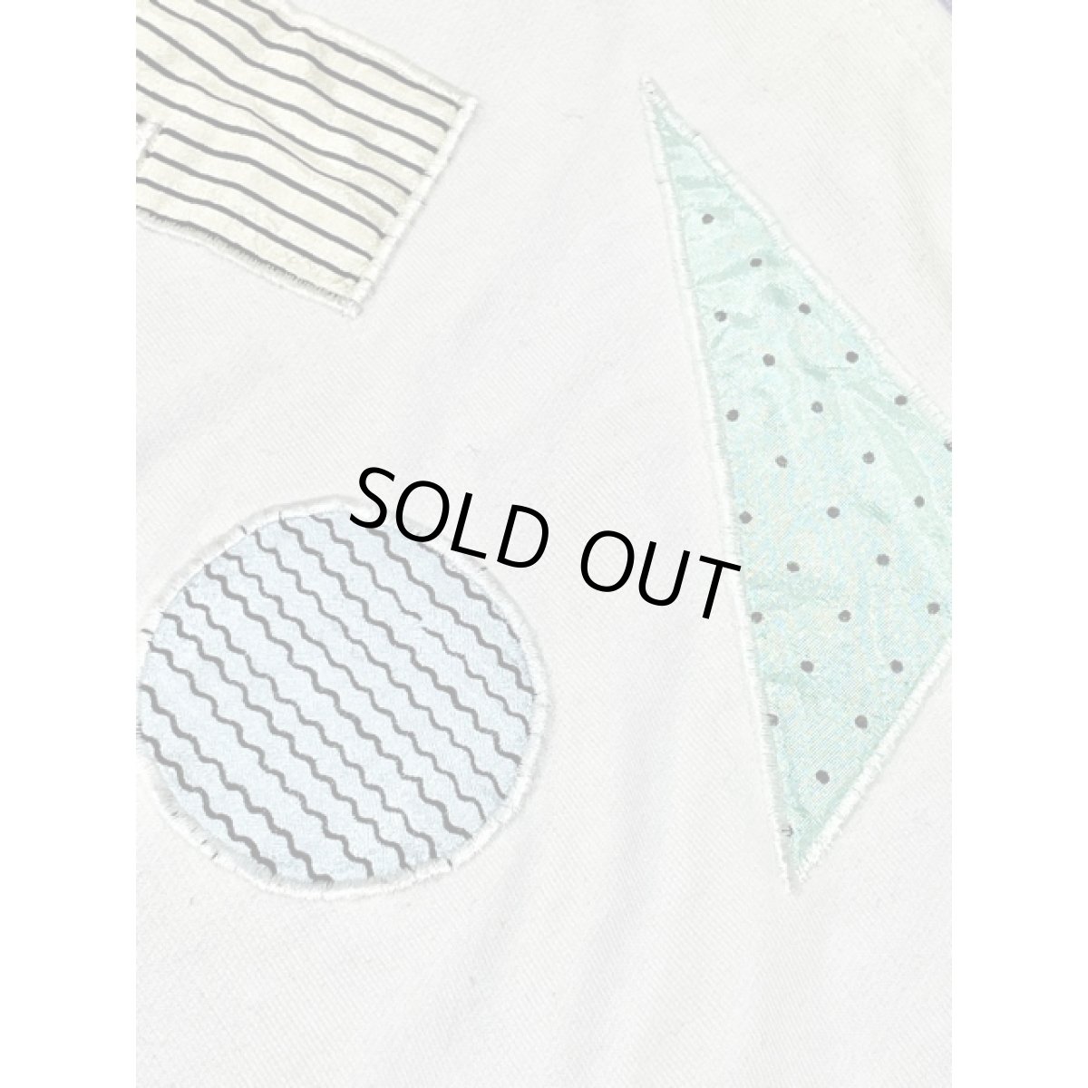 画像12: パステルカラー ストライプ ハーフジップ プルオーバー アメリカ古着 ヴィンテージスウェット (12)