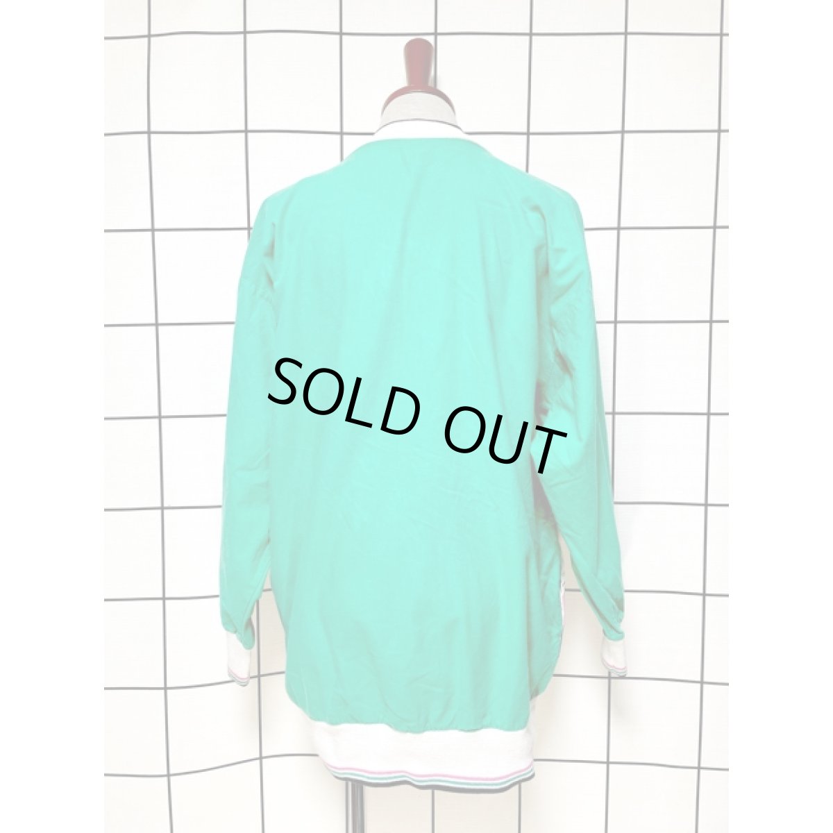 画像2: レトロポップカラー UNIONMADE アメリカ古着 ヴィンテージカーディガン (2)