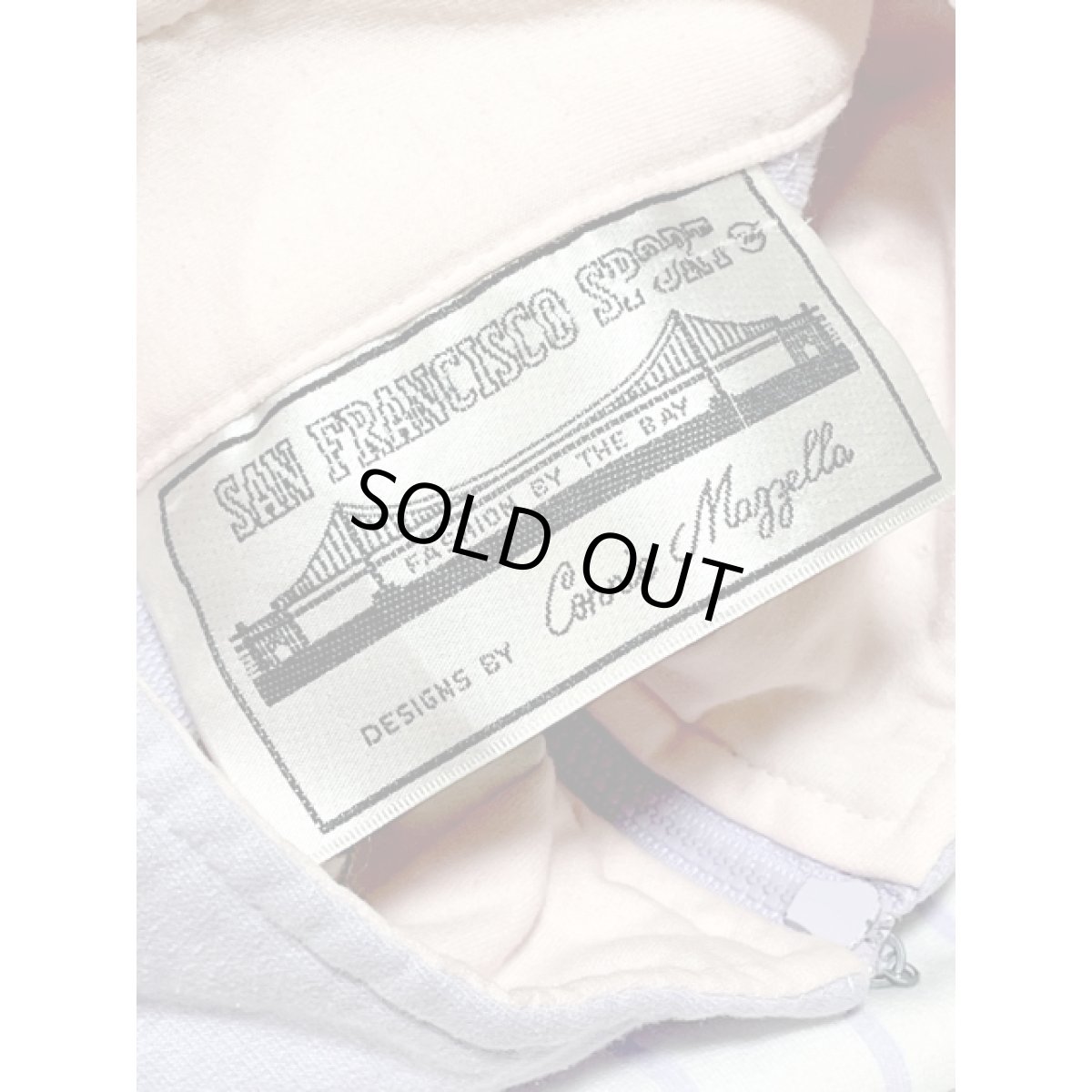 画像14: パステルカラー ストライプ ハーフジップ プルオーバー アメリカ古着 ヴィンテージスウェット (14)