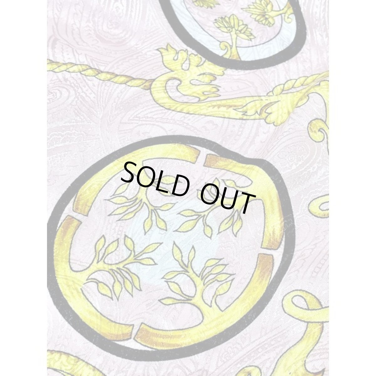 画像9: スカーフ柄 オーバーサイズ ピンク ホワイト ジップアップ アメリカ古着 ブルゾン ジャンパー ヴィンテージナイロンジャケット (9)