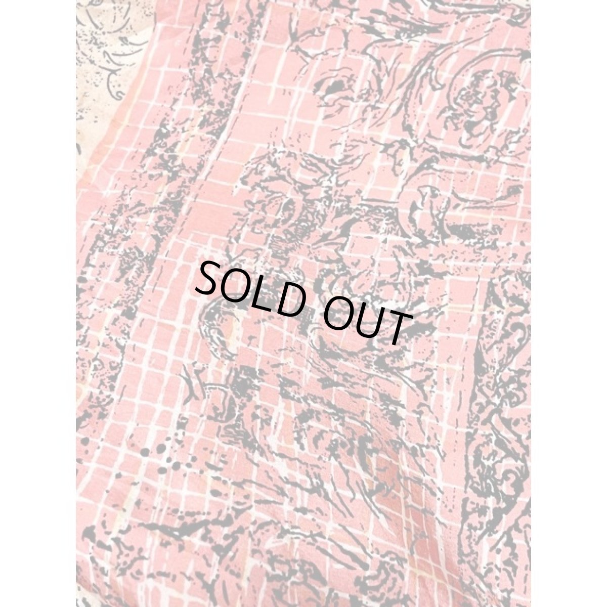 画像11: アート柄 オーバーサイズ ピンク ホワイト イエロー ホック アメリカ古着 ジャンパー ヴィンテージブルゾンジャケット (11)