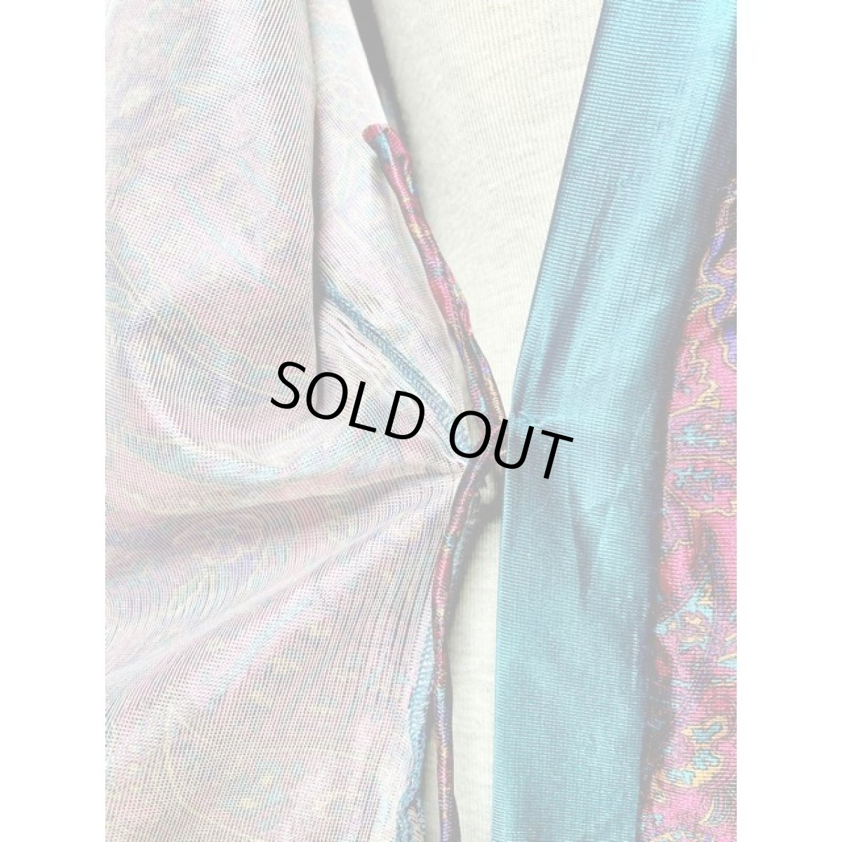 画像12: ペイズリー柄  レトロ アメリカ古着 ヴィンテージ ロングガウン (12)