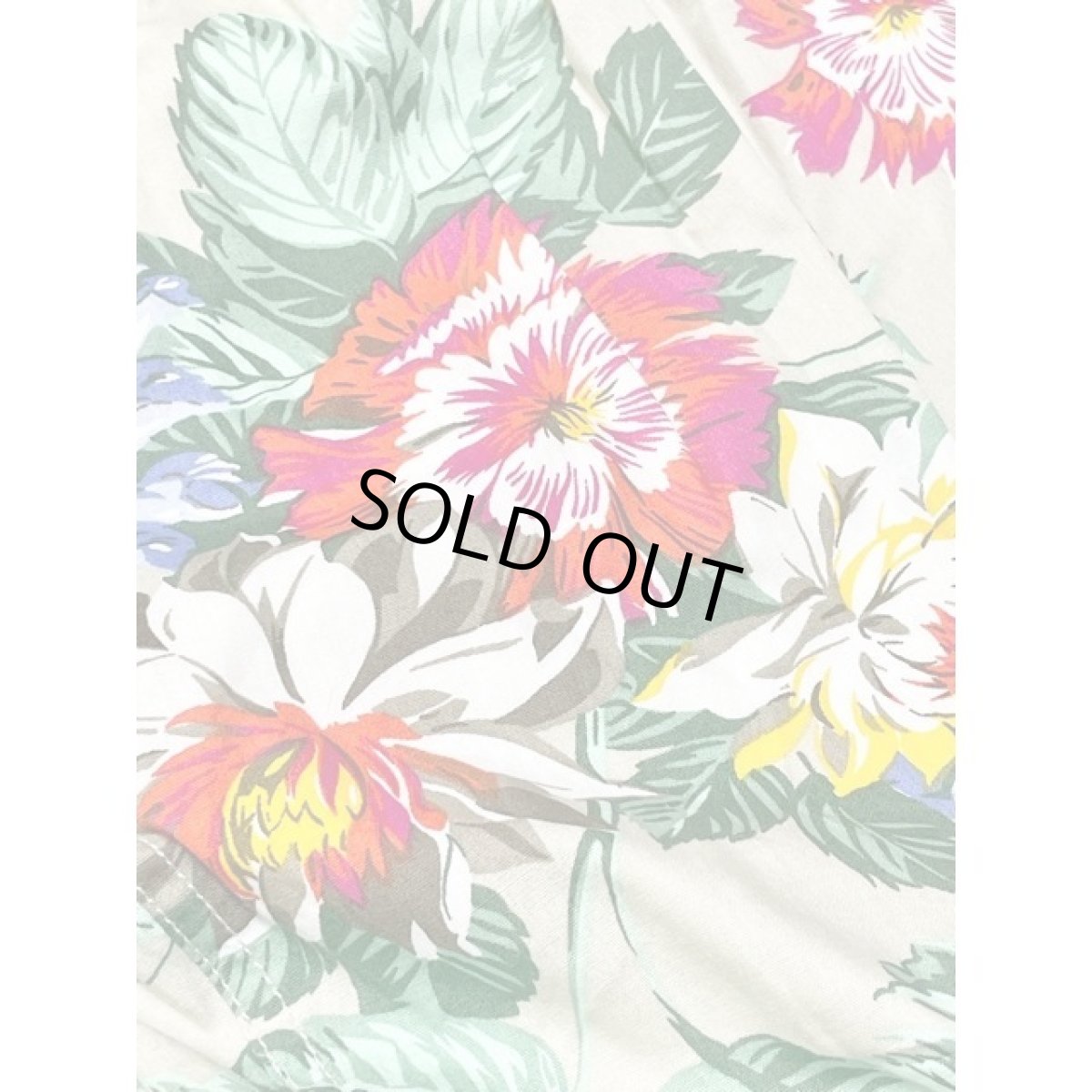 画像10: 花柄 ウエストゴム アメリカ古着 レトロ ヴィンテージ パンツ (10)