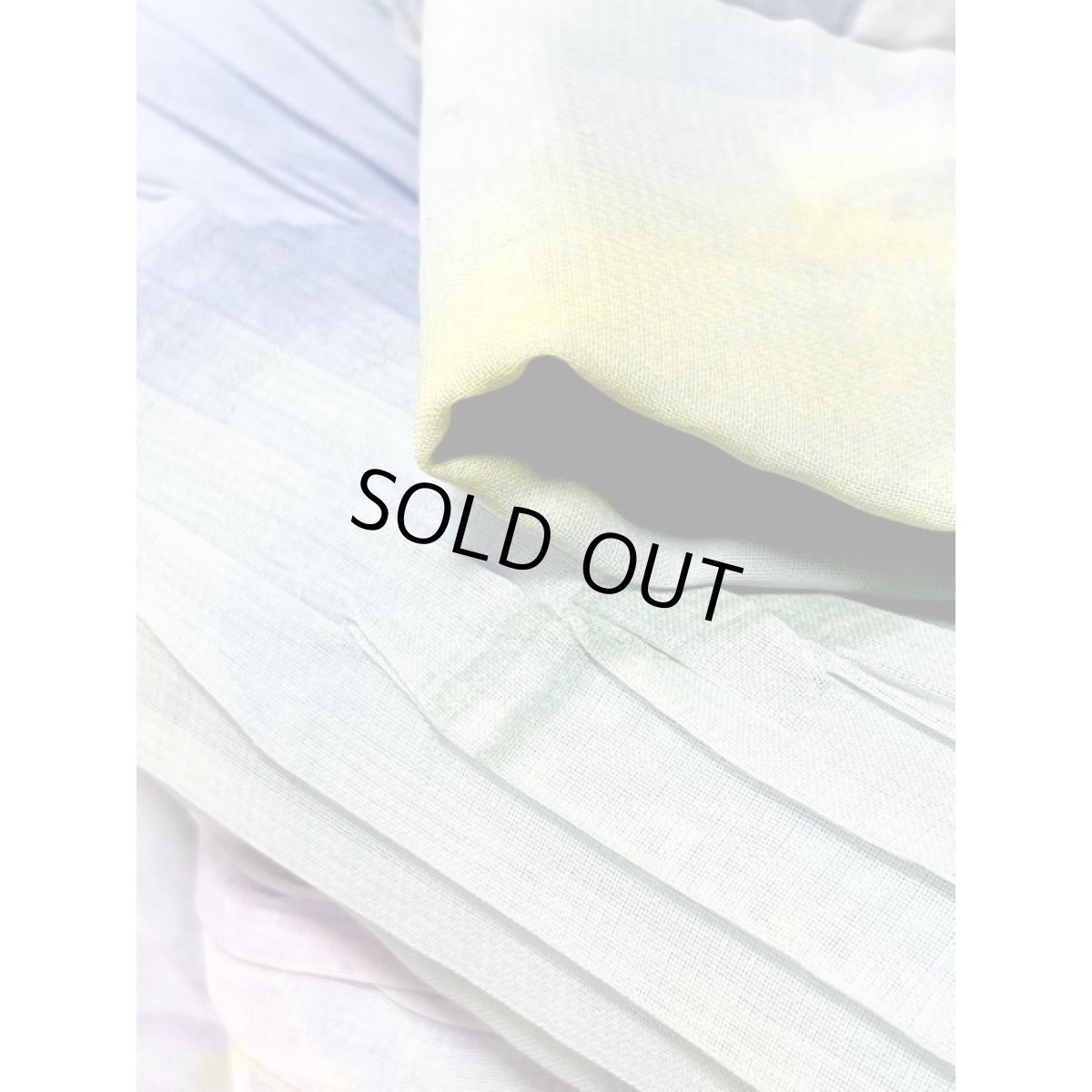 画像13: アート柄 フロントプリーツ ウエストゴム レトロ アメリカ古着 ヴィンテージワンピース (13)