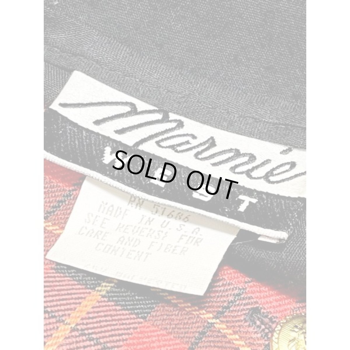 画像15: トラッドガーリー チェック柄 切り替え ノースリーブ レトロ アメリカ古着 ヴィンテージワンピース (15)