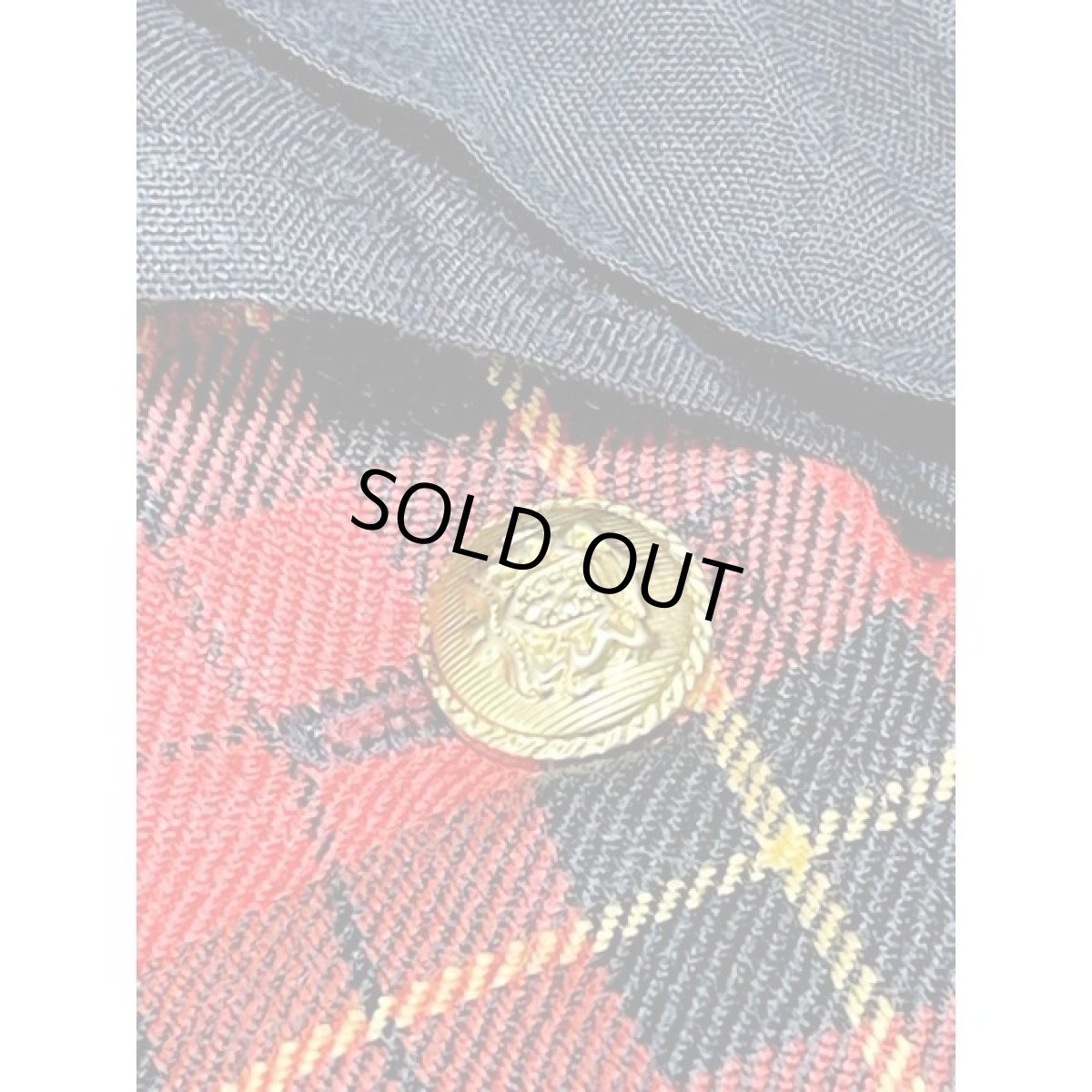 画像14: トラッドガーリー チェック柄 切り替え ノースリーブ レトロ アメリカ古着 ヴィンテージワンピース (14)