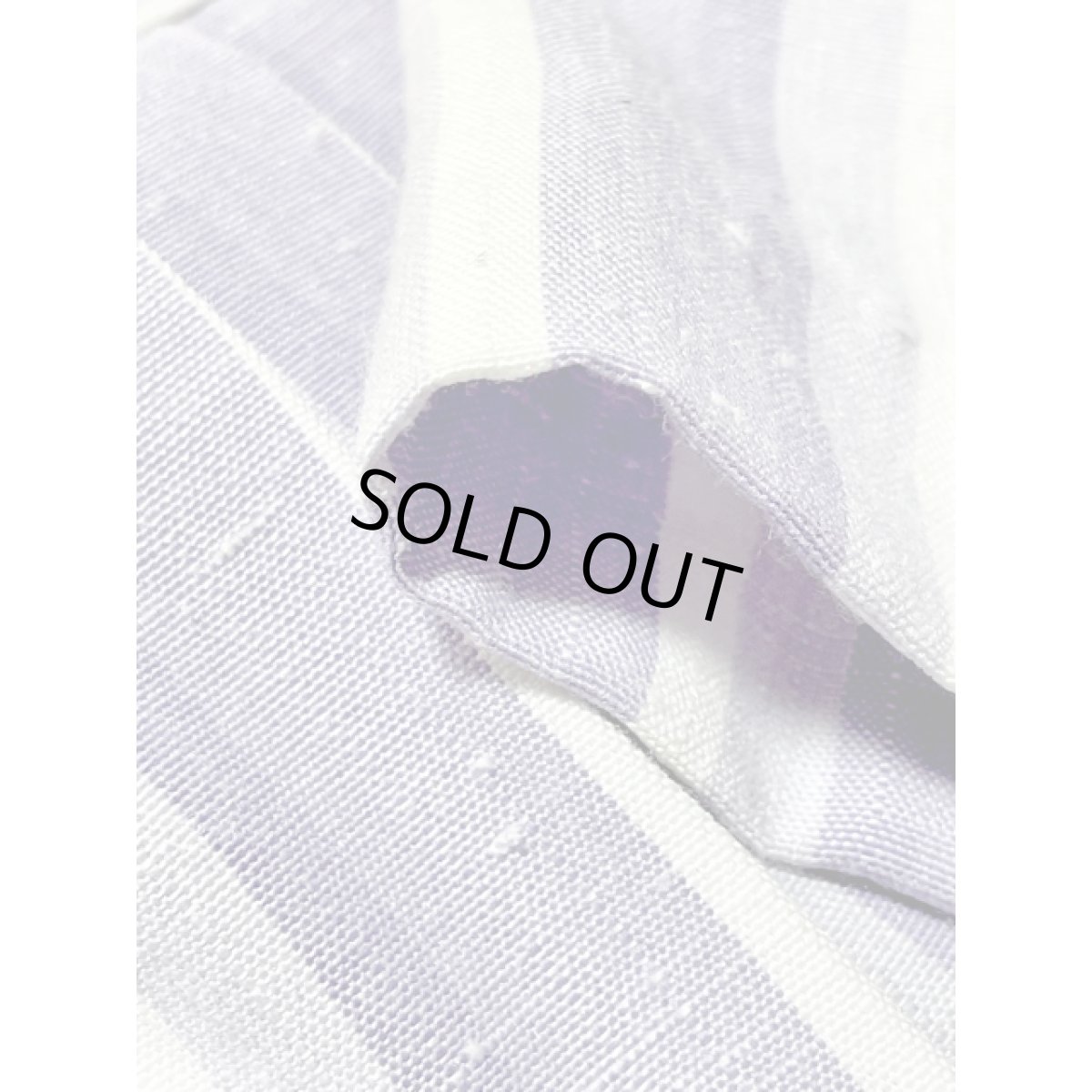 画像9: ストライプ パープル ホワイト レトロ アメリカ古着 ヴィンテージスカート (9)