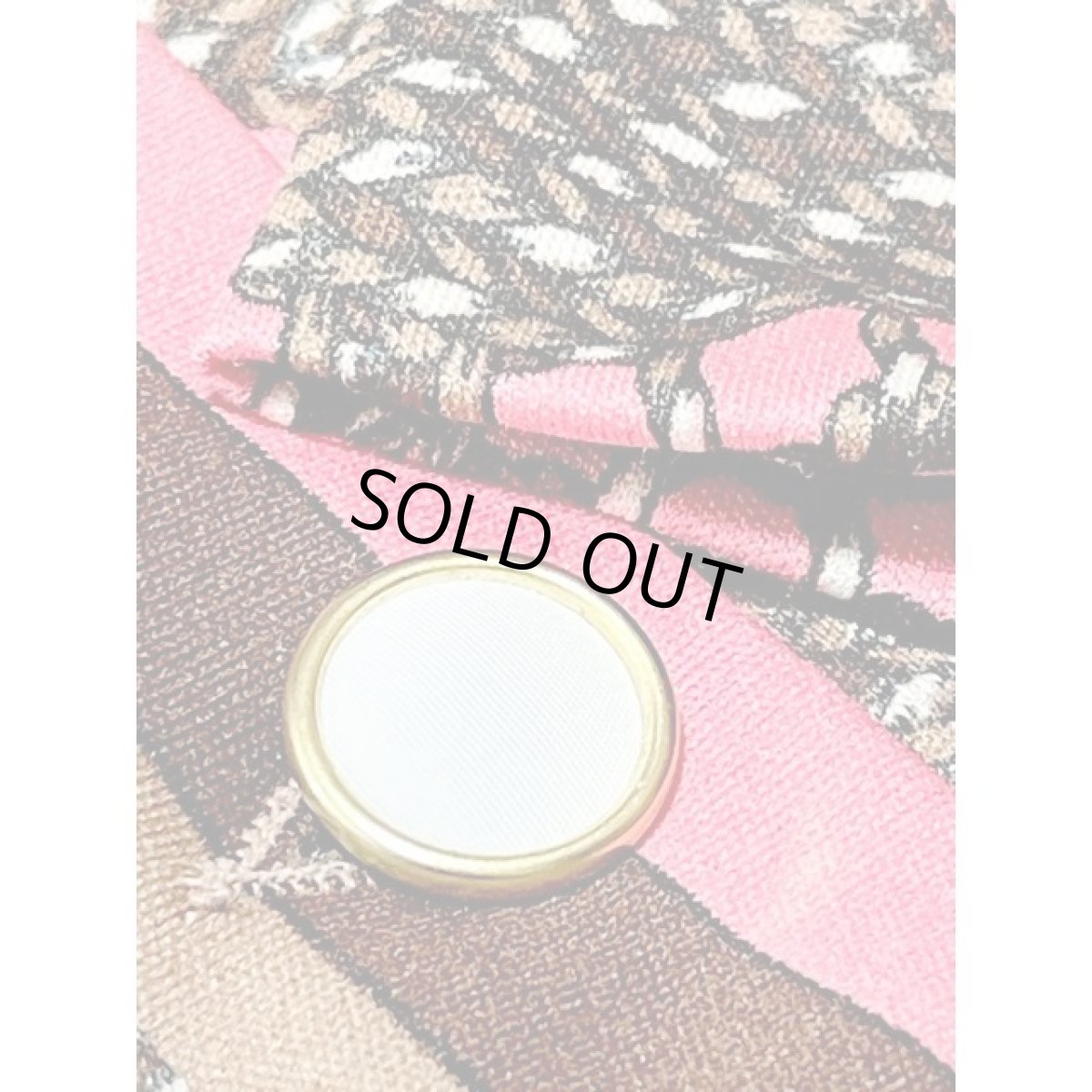 画像14: ストライプ襟 70年代 昭和レトロ 国産古着 レトロワンピース (14)