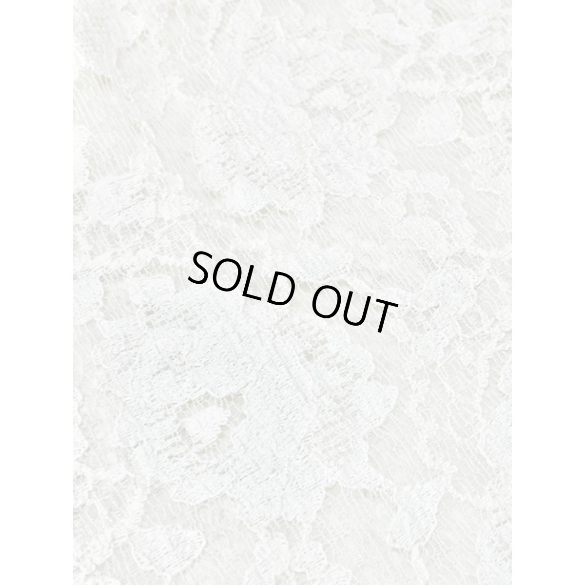 画像9: 総レース ホワイト パーティースタイルにも 上品 レトロ アメリカ古着 ヴィンテージミニドレス (9)