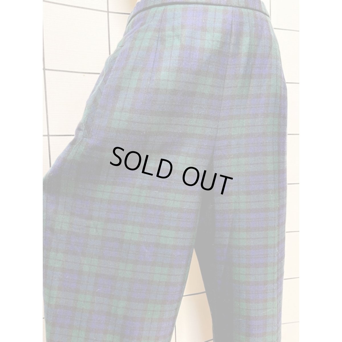 画像5: チェック柄 Pendleton ペンドルトン アメリカ古着 レトロ ヴィンテージパンツ (5)