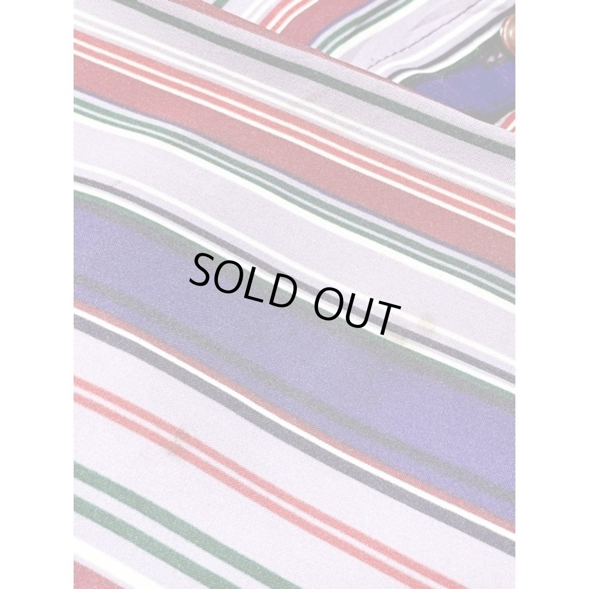 画像12: ストライプ ウエストゴム レトロ アメリカ古着 ヴィンテージワンピース (12)