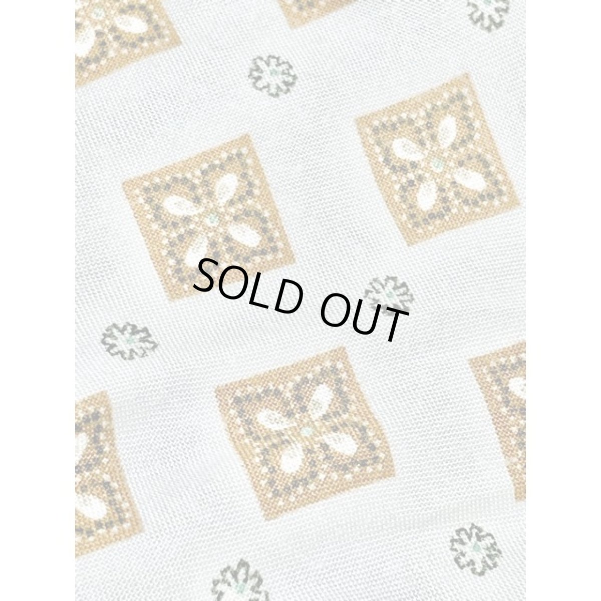 画像9: スクエア 花柄 ウエストゴム アメリカ古着 レトロ ヴィンテージパンツ (9)