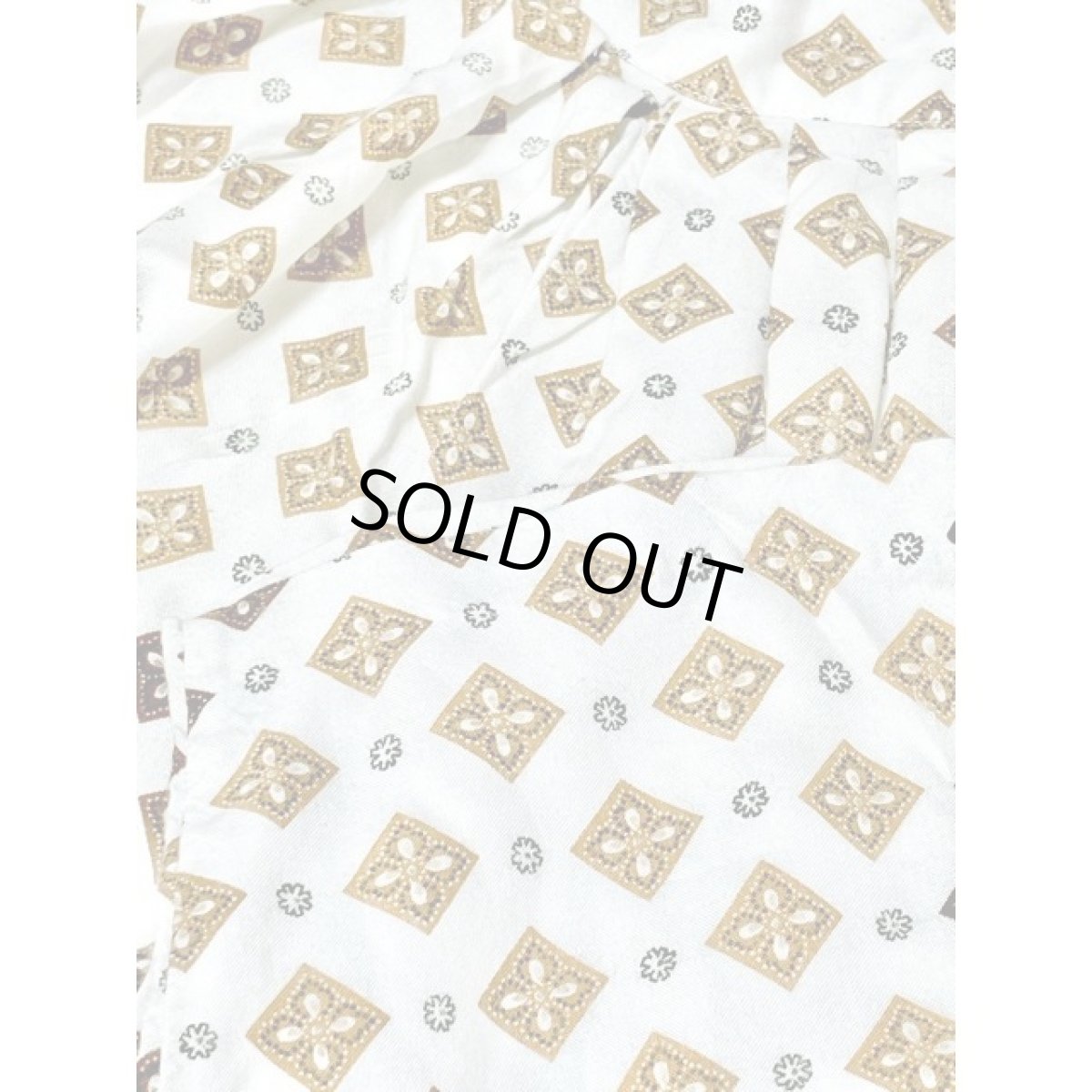 画像8: スクエア 花柄 ウエストゴム アメリカ古着 レトロ ヴィンテージパンツ (8)