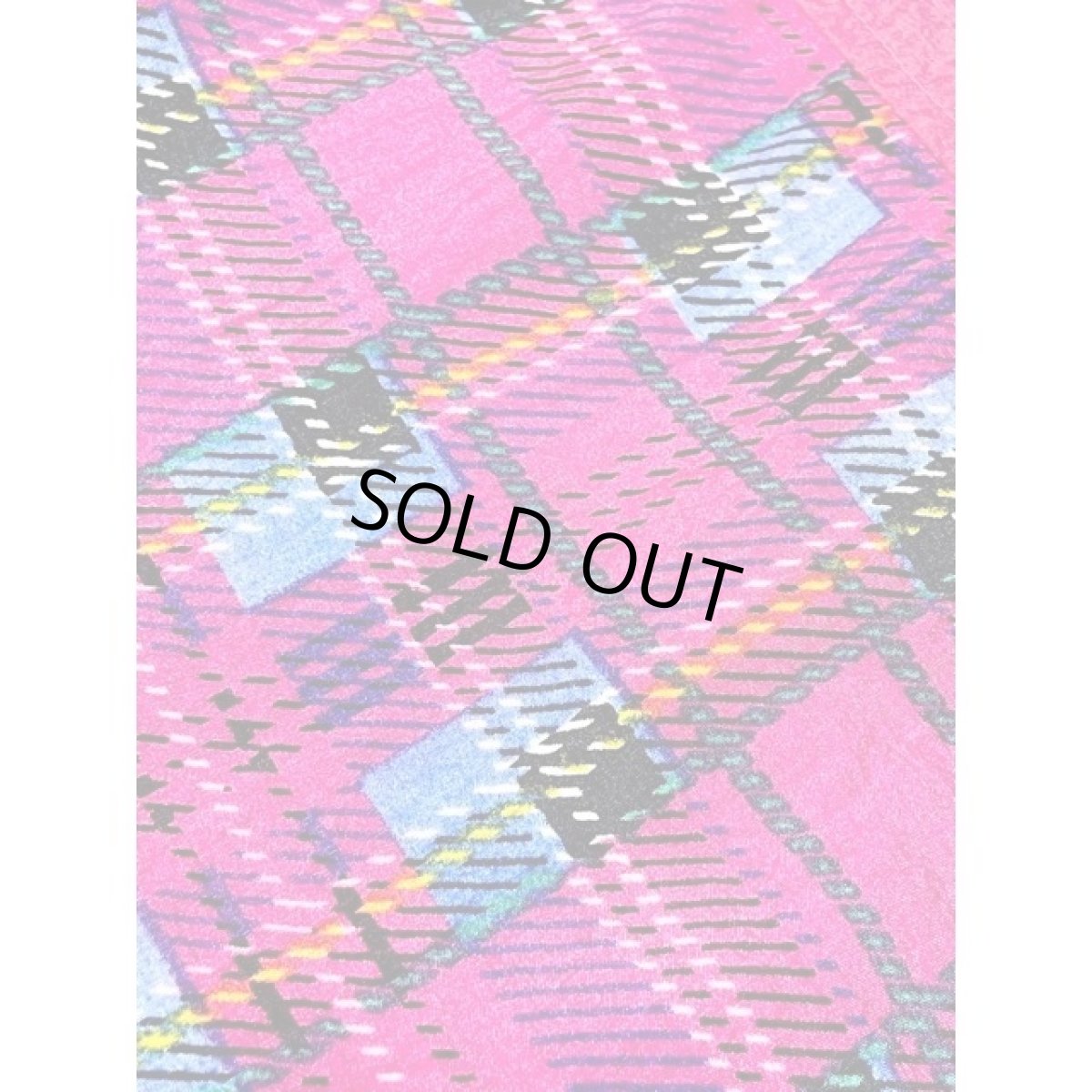 画像10: チェック柄 ハイネック オーバーサイズ ジップアップ アメリカ古着 ジャンパー ヴィンテージブルゾンジャケット (10)