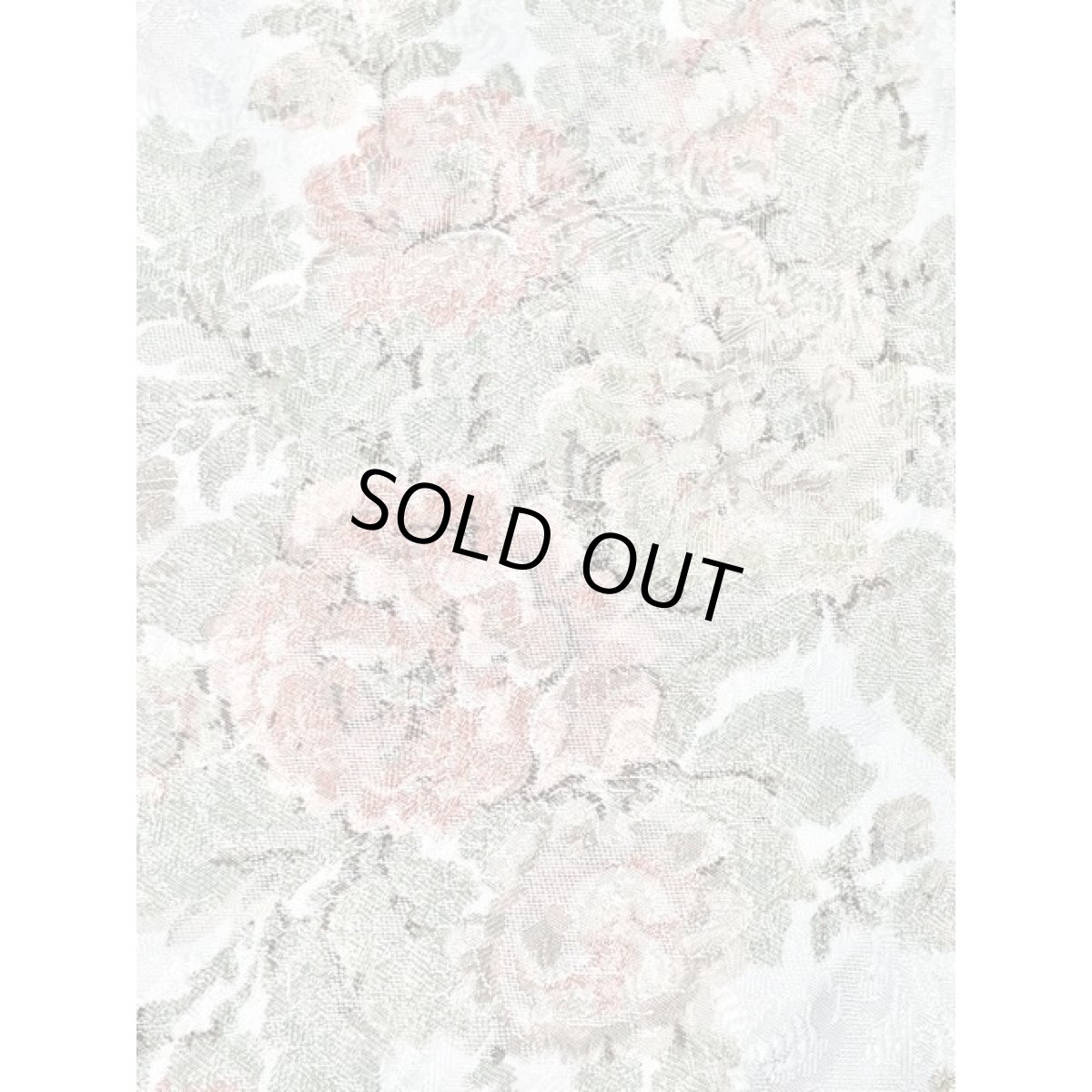 画像8: 花織り模様 ウエストゴム レトロ アメリカ古着 ヴィンテージスカート (8)