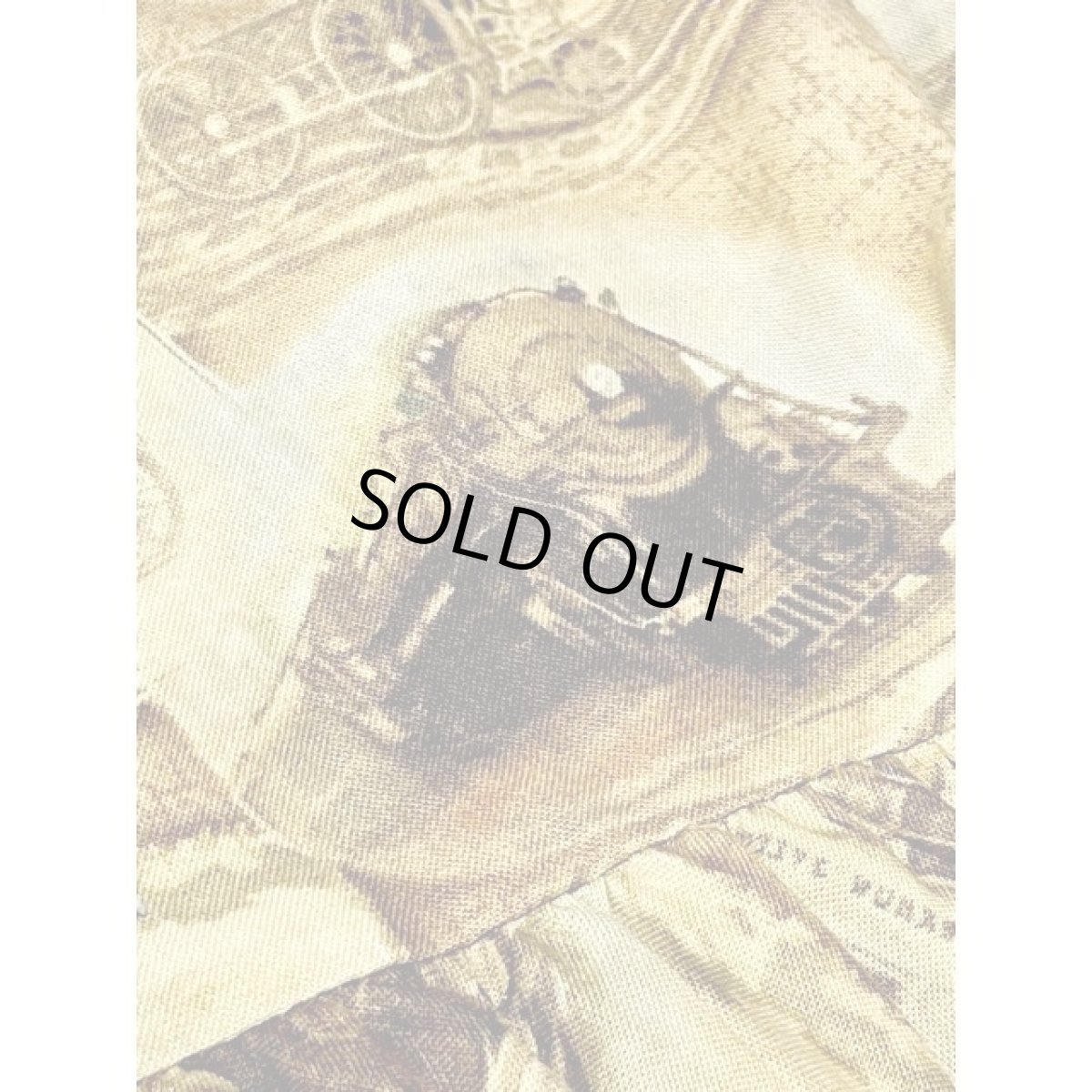 画像12: 機関車 Train レトロ アメリカ古着 ノースリーブ ヴィンテージワンピース (12)