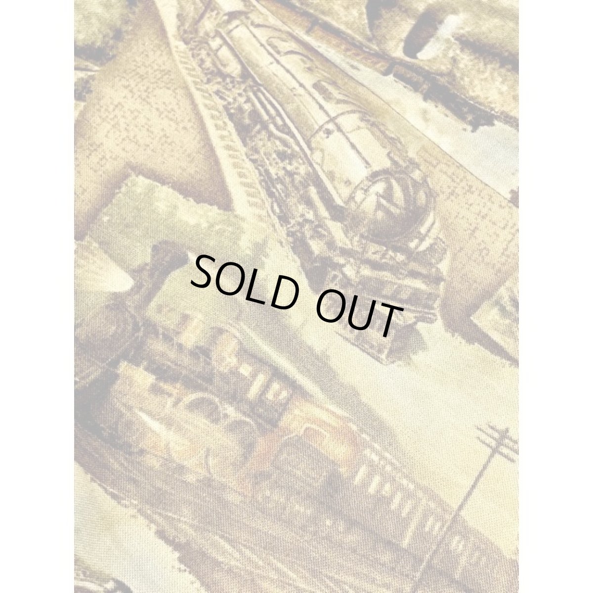 画像13: 機関車 Train レトロ アメリカ古着 ノースリーブ ヴィンテージワンピース (13)