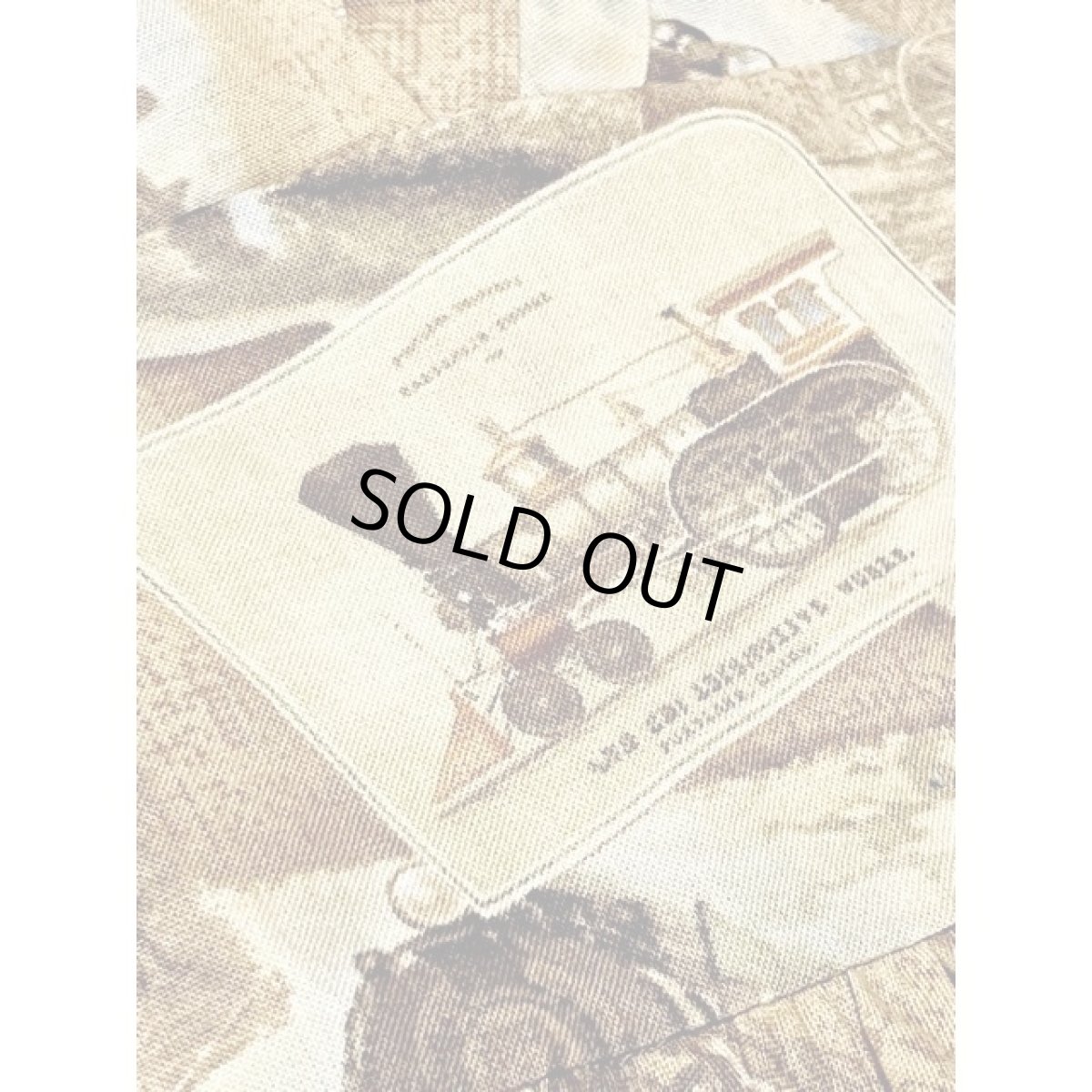 画像11: 機関車 Train レトロ アメリカ古着 ノースリーブ ヴィンテージワンピース (11)