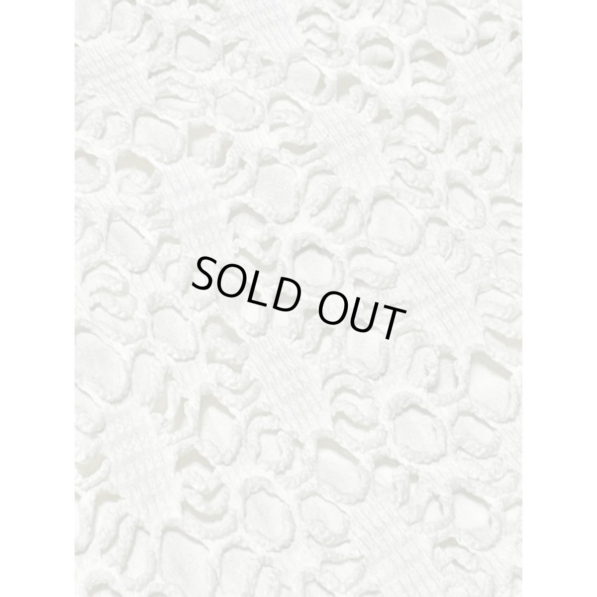 画像10: マルチデザイン アシンメトリー レトロ アメリカ古着 ヴィンテージホワイトブラウス (10)