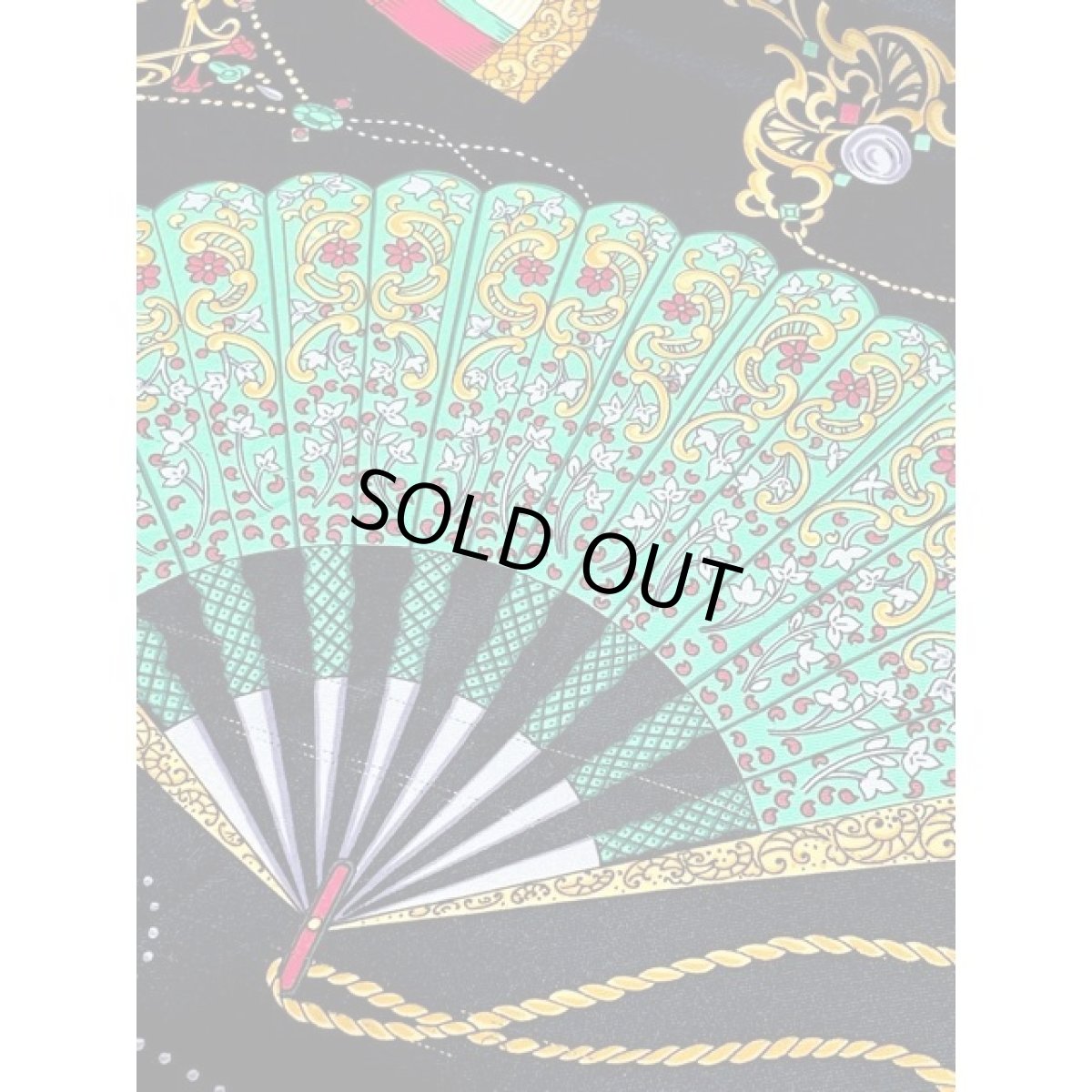 画像10: Italy製 イタリア レトロアンティーク ヴィンテージスカーフ ヨーロッパ (10)