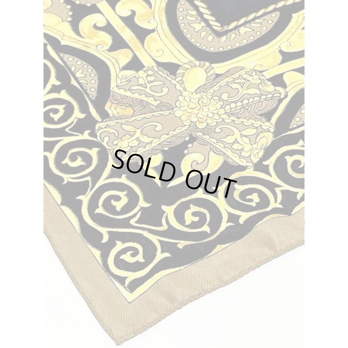 画像3: Italy製 イタリア レトロアンティーク ヴィンテージスカーフ ヨーロッパ (3)