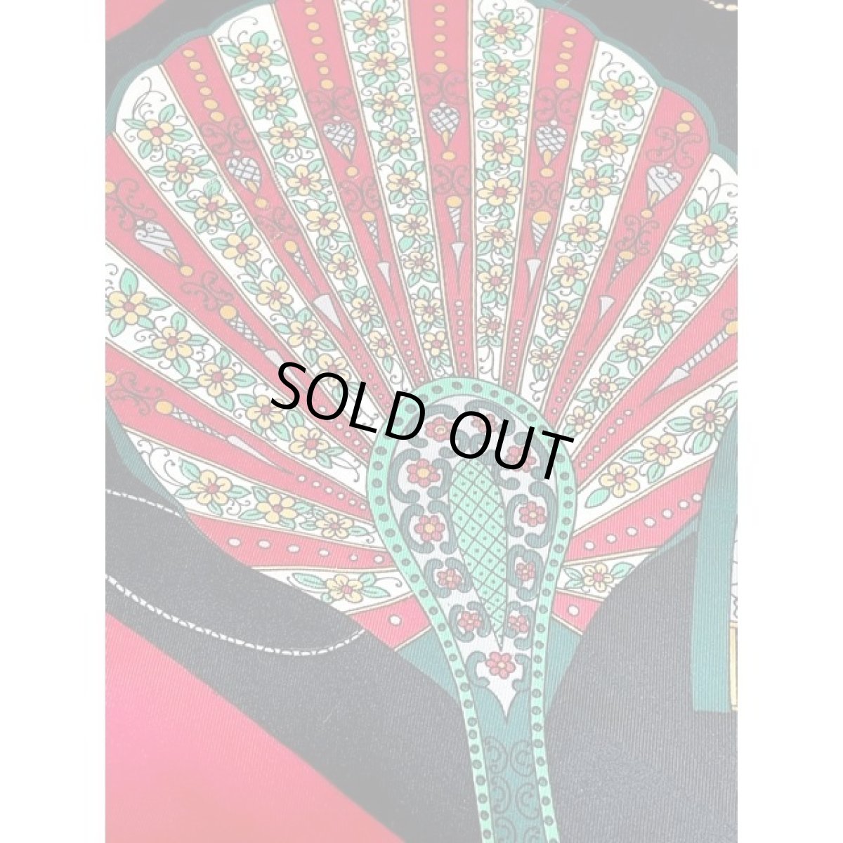 画像9: Italy製 イタリア レトロアンティーク ヴィンテージスカーフ ヨーロッパ (9)