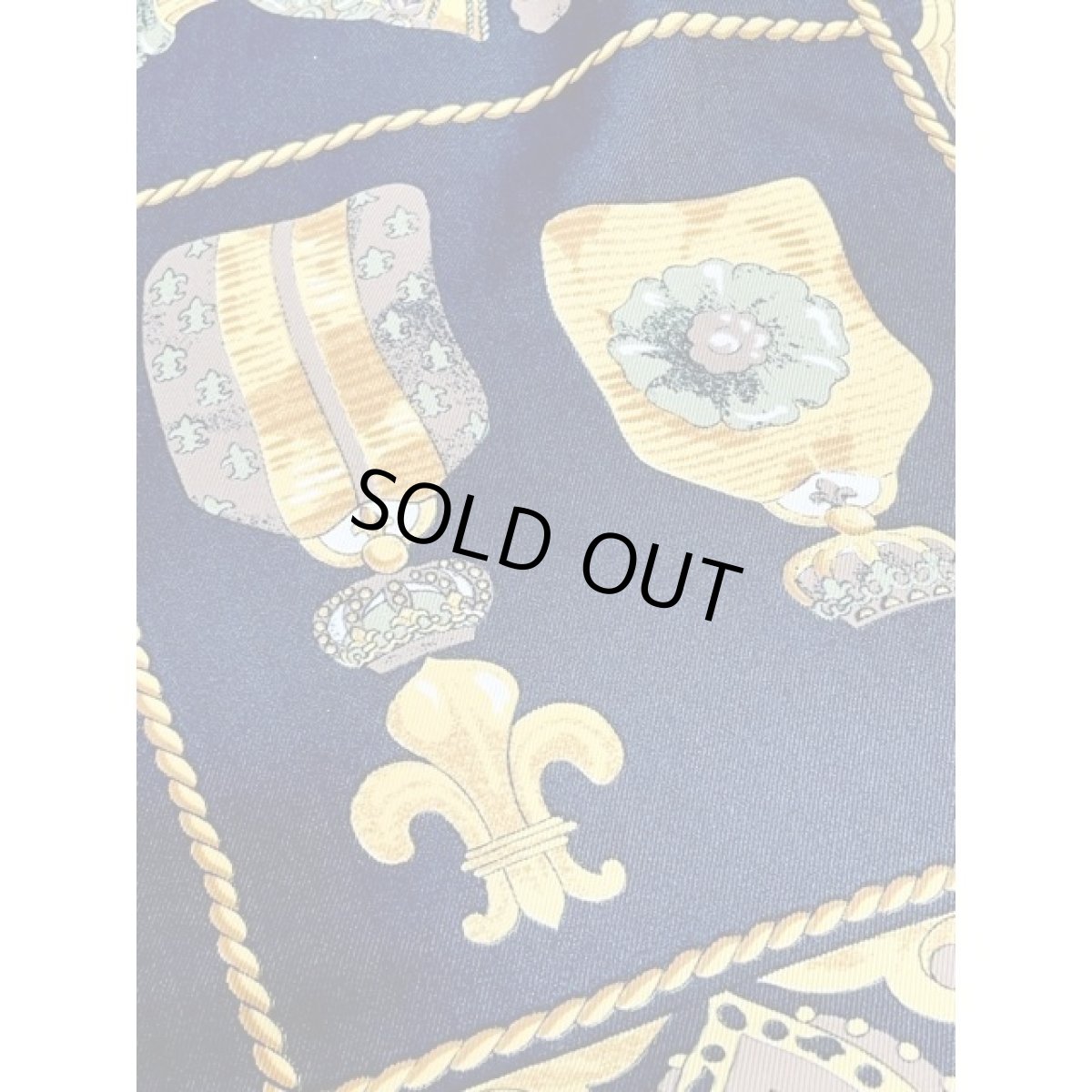 画像6: Italy製 イタリア レトロアンティーク ヴィンテージスカーフ ヨーロッパ (6)