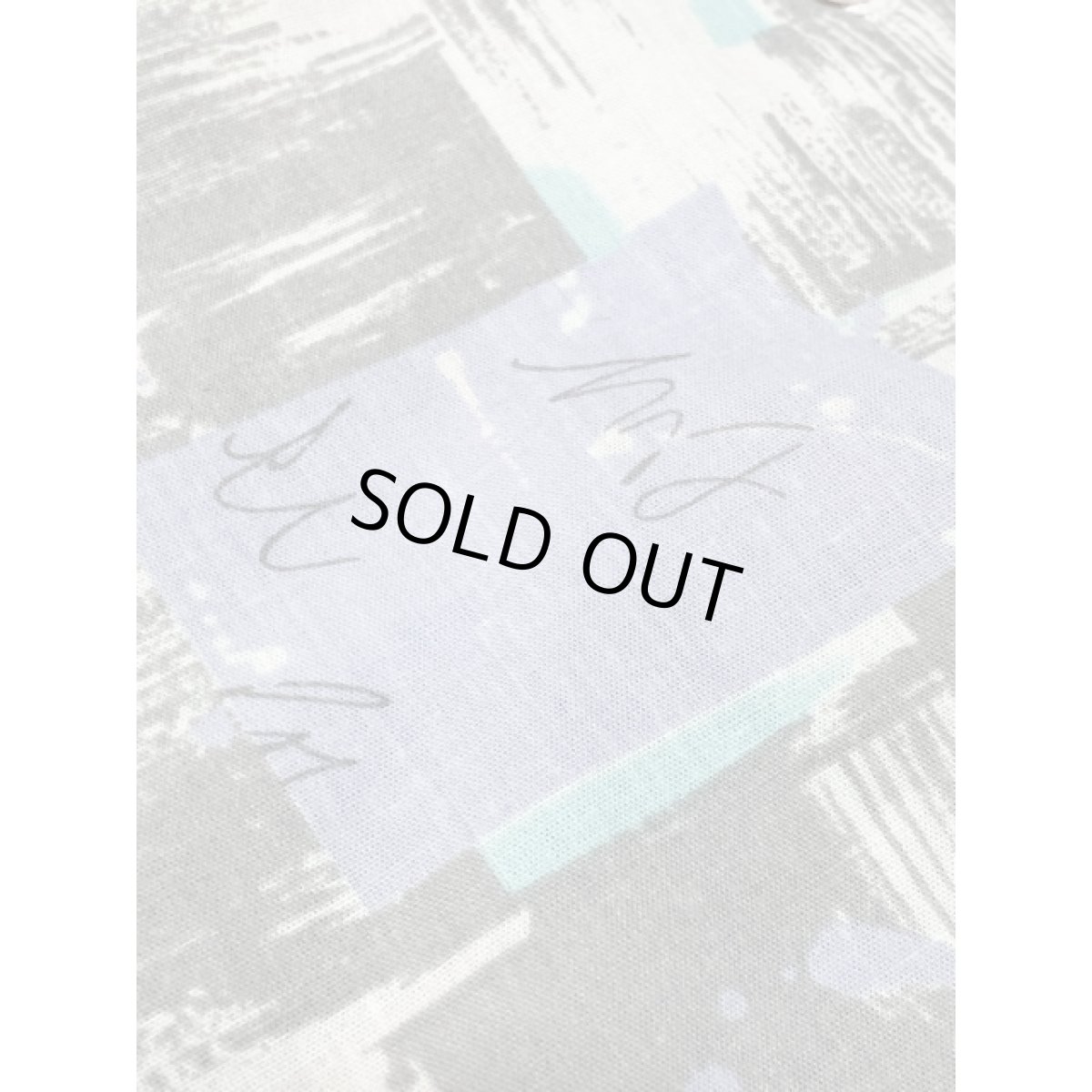 画像9: アート柄 レトロ アメリカ古着 シャツ ヴィンテージブラウス (9)