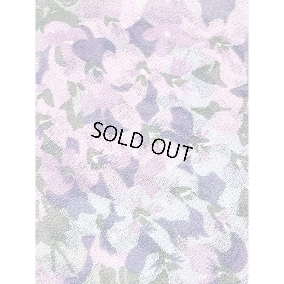 画像13: 透け感 首元リボン 花柄 ウエストゴム レトロ アメリカ古着 ヴィンテージワンピース (13)