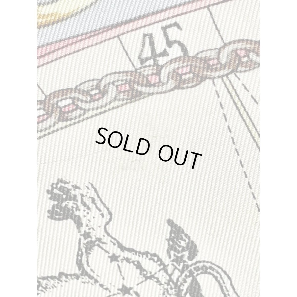 画像9: レトロアンティーク ヴィンテージスカーフ 星座 (9)