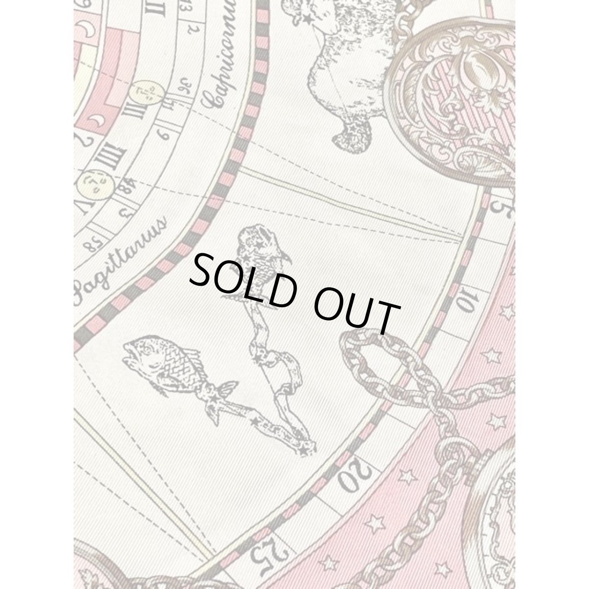 画像6: レトロアンティーク ヴィンテージスカーフ 星座 (6)