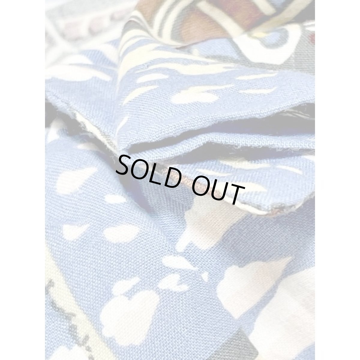 画像13: 車柄 サーフィン レトロ アメリカ古着 シャツ ヴィンテージブラウス (13)