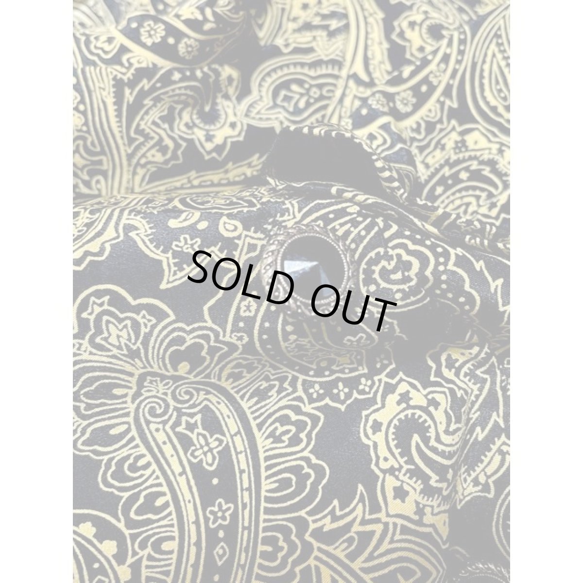 画像13: ベルト付 ペイズリー プリーツ ウエストゴム Guatemala レトロ古着 ヴィンテージワンピース (13)