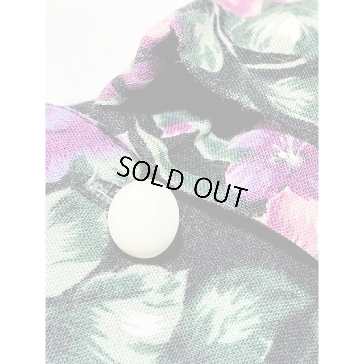 画像14: 総花柄 レース襟 バックリボン クラシカルガーリー レトロ Guatemala 古着 ヴィンテージワンピース (14)