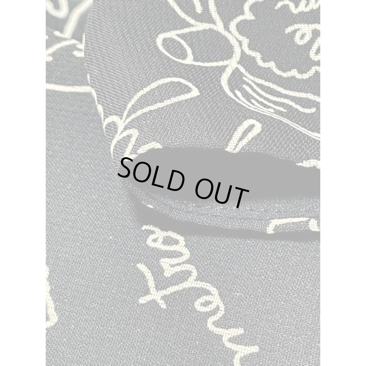 画像16: 洋服柄 英字 Talbots タルボット ブラック 前開き レトロ アメリカ古着 ヴィンテージシャツワンピース (16)